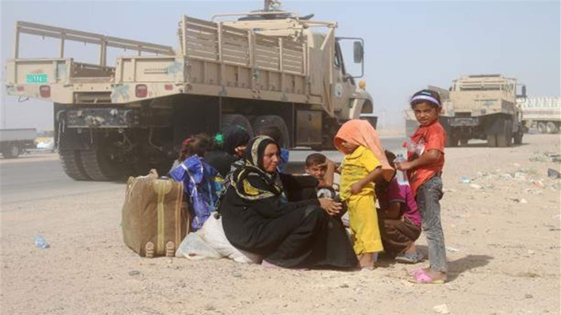 14 قتيلا بتفجير انتحاري في مخيم للنازحين العراقيين في الأنبار