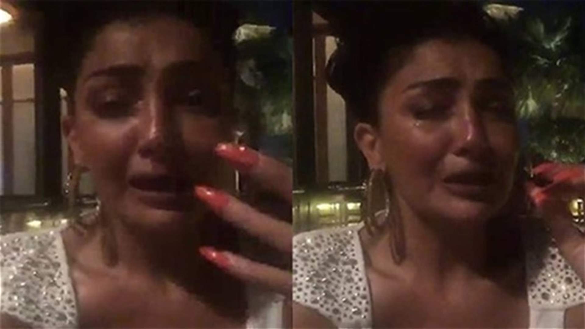 غادة عبد الرازق باكيةً على الفيديو الفاضح: هذا هو سبب حالة الهذيان!