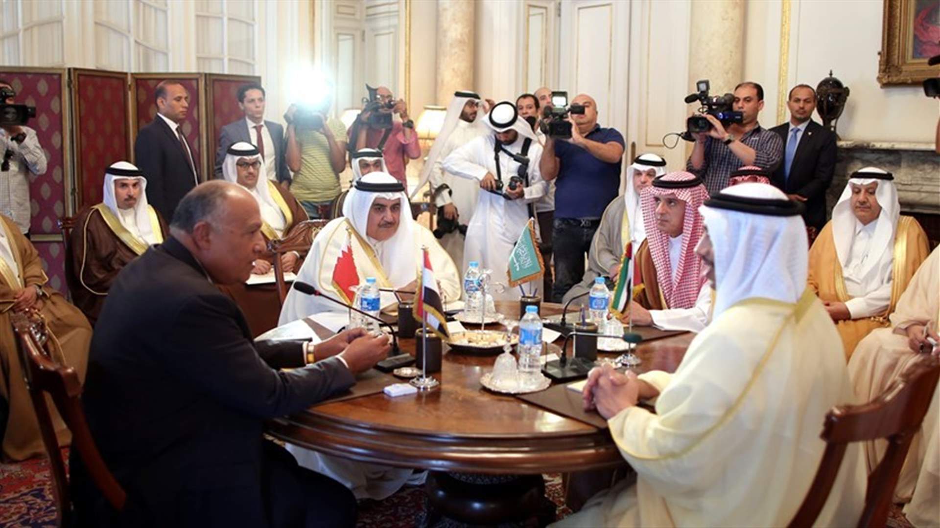 Arab FMs say Qatari response to demands 'negative' but announce no new sanctions