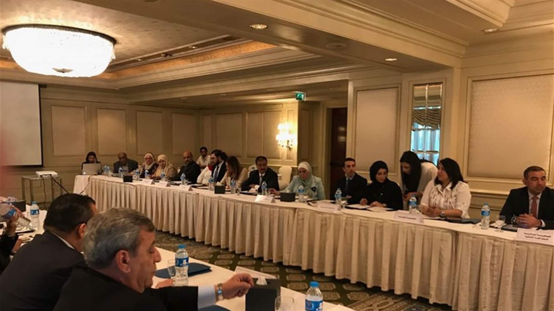 بزي وزهرا في القاهرة للمشاركة في اعمال منتدى البرلمانيين العرب للسكان والتنمية