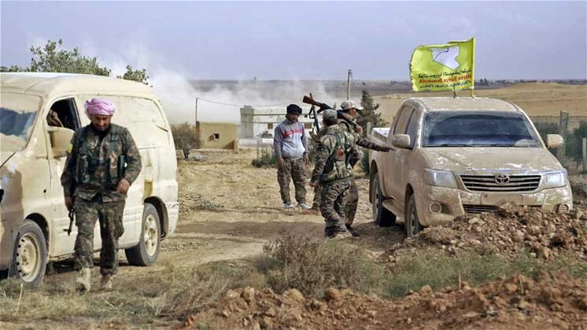 قوات سوريا الديموقراطية تتقدم في الرقة