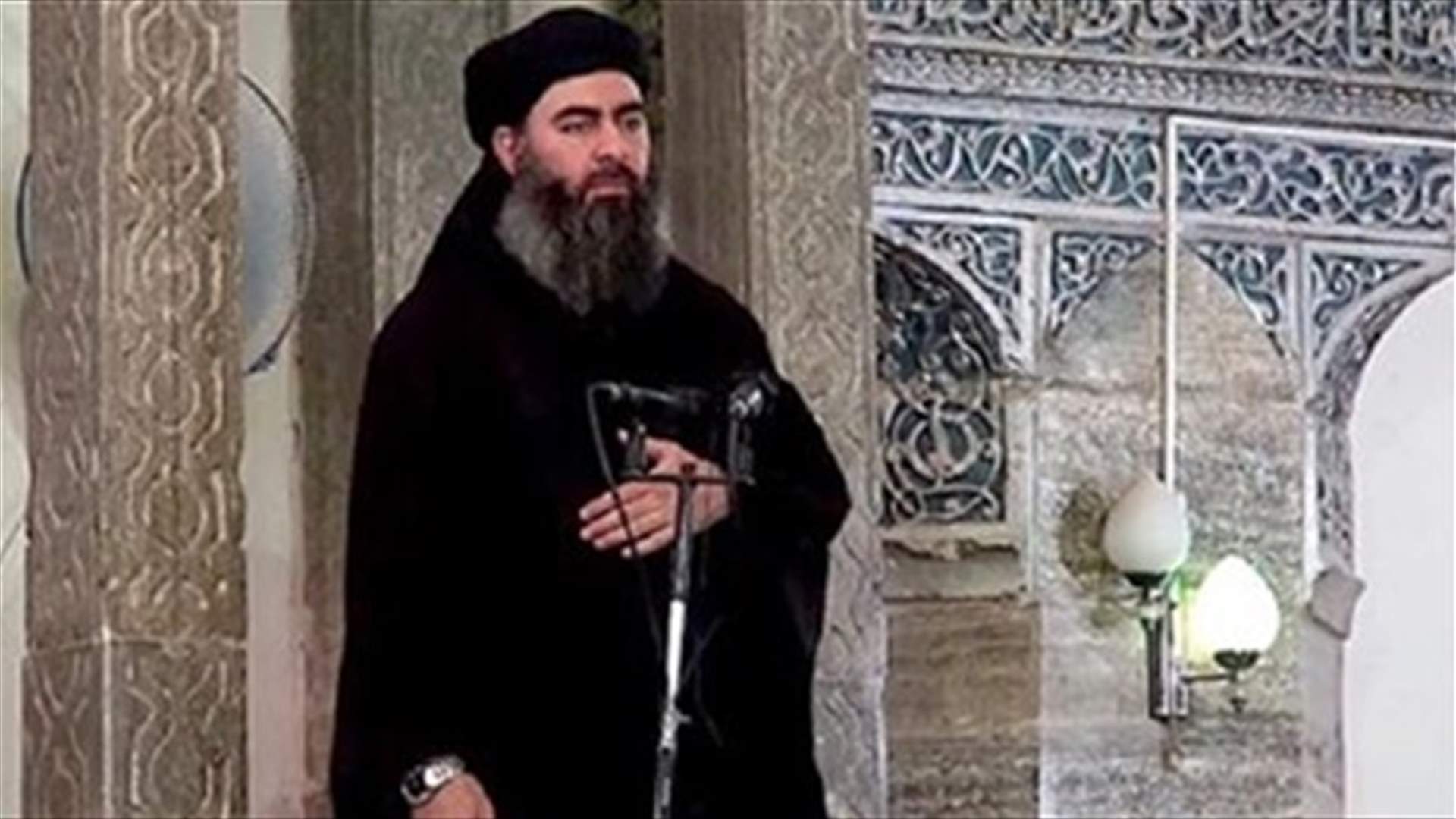 Islamic State leader Baghdadi almost certainly alive - Kurdish security official