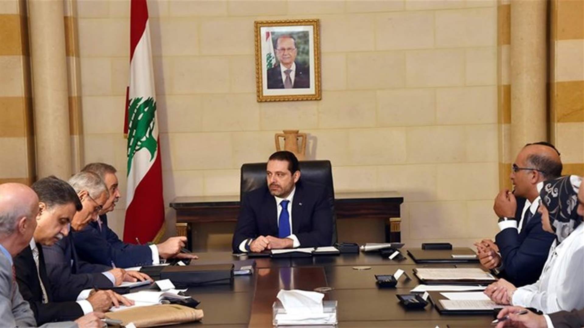 الحريري استقبل أرسلان ووفد الهيئات الاقتصادية