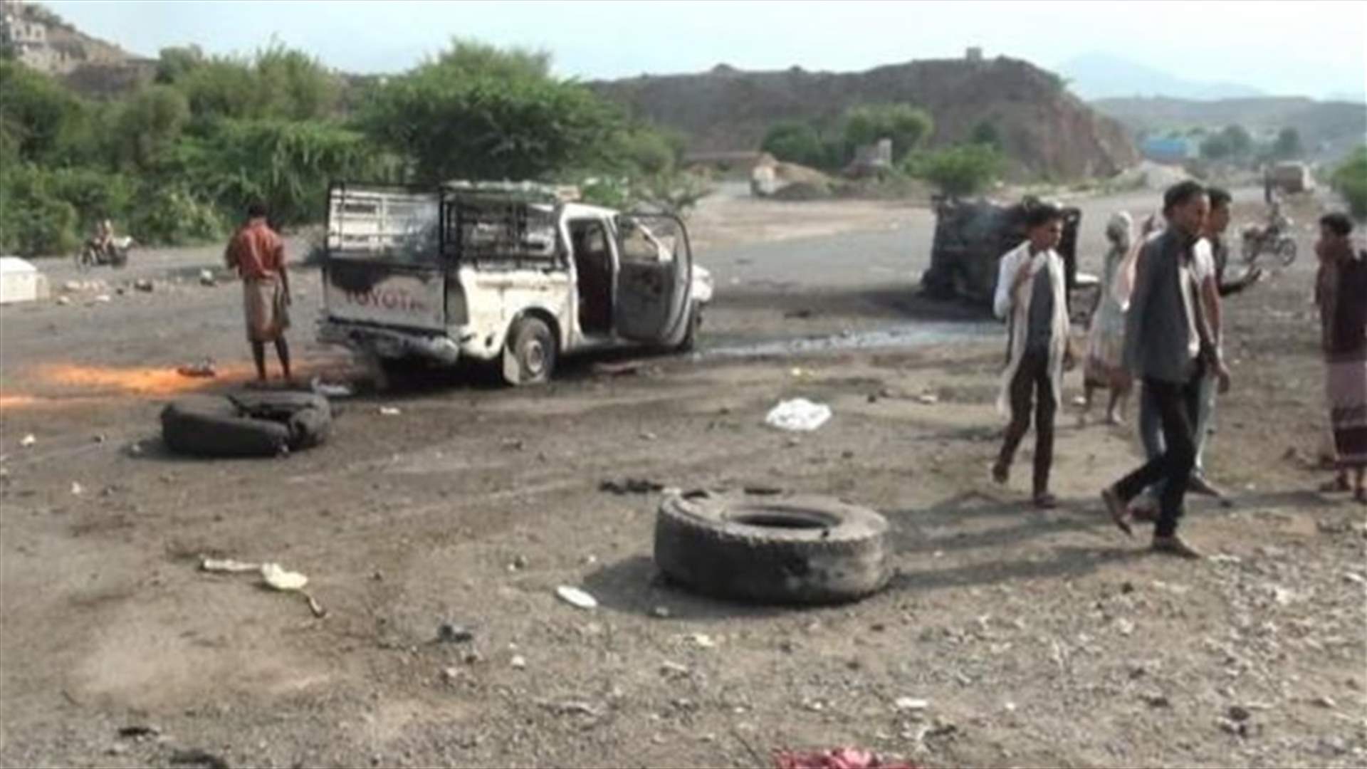 مقتل 20 مدنيا في غارة جوية في اليمن