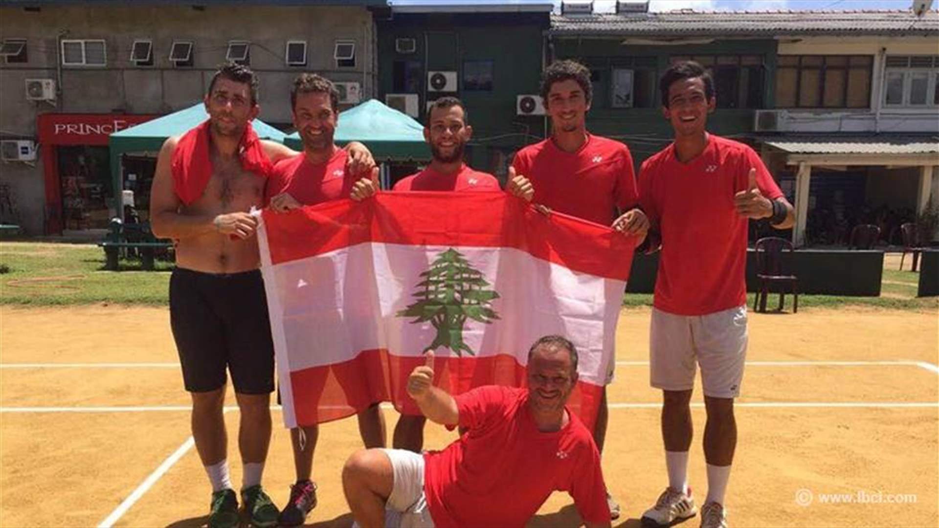 كأس ديفيس: انجاز كبير لوطن الأرز لبنان الى المجموعة الآسيوية - الأوقيانية الثانية