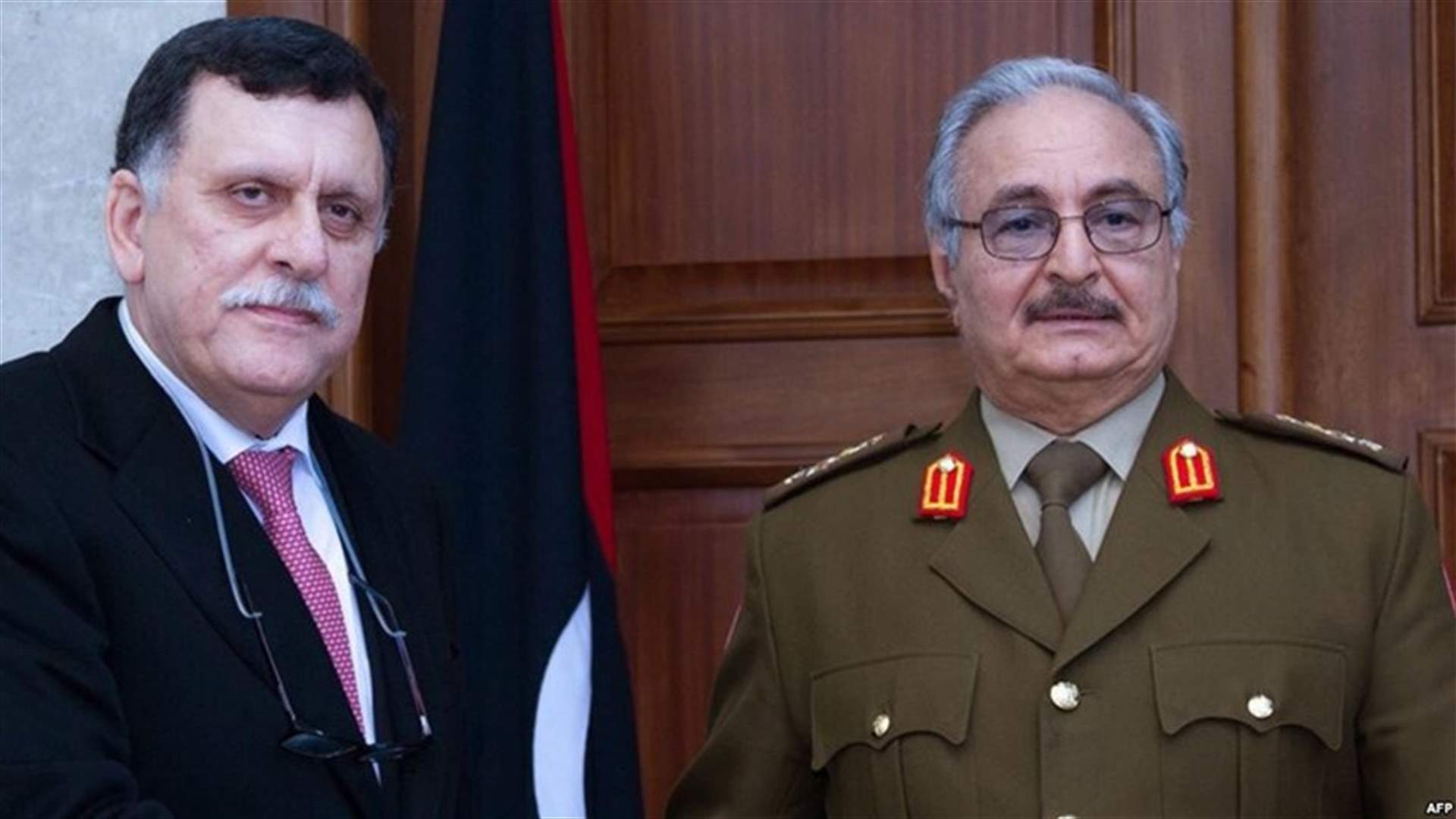 لقاء بين السراج وحفتر الثلاثاء بالقرب من باريس