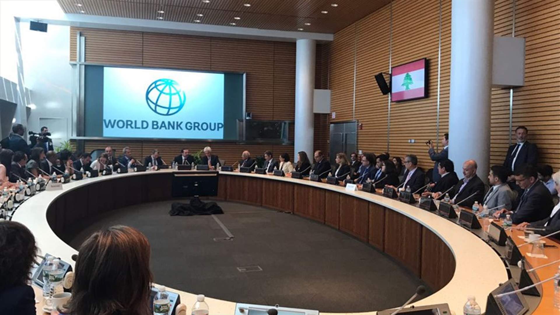 الحريري التقى المديرة التنفيذية للبنك الدولي
