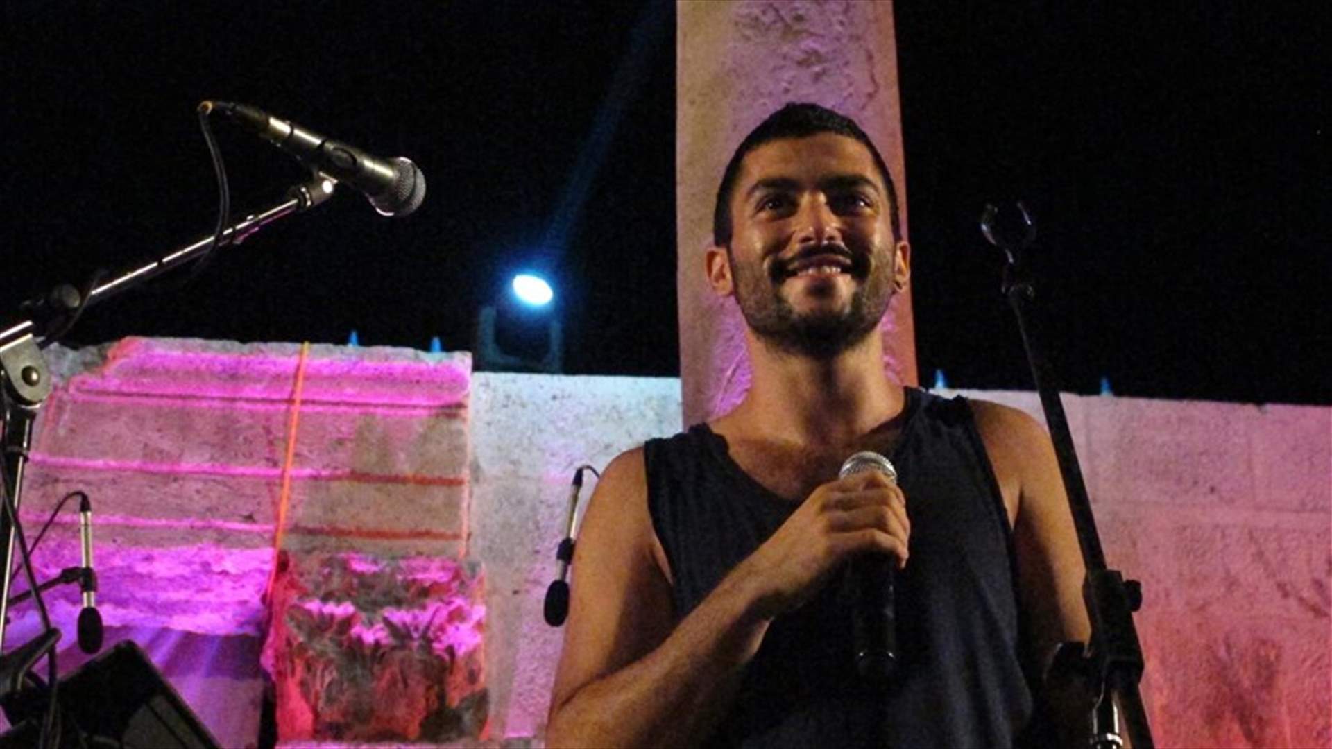 Lebanese rock singer urges men to champion women's rights in Middle East