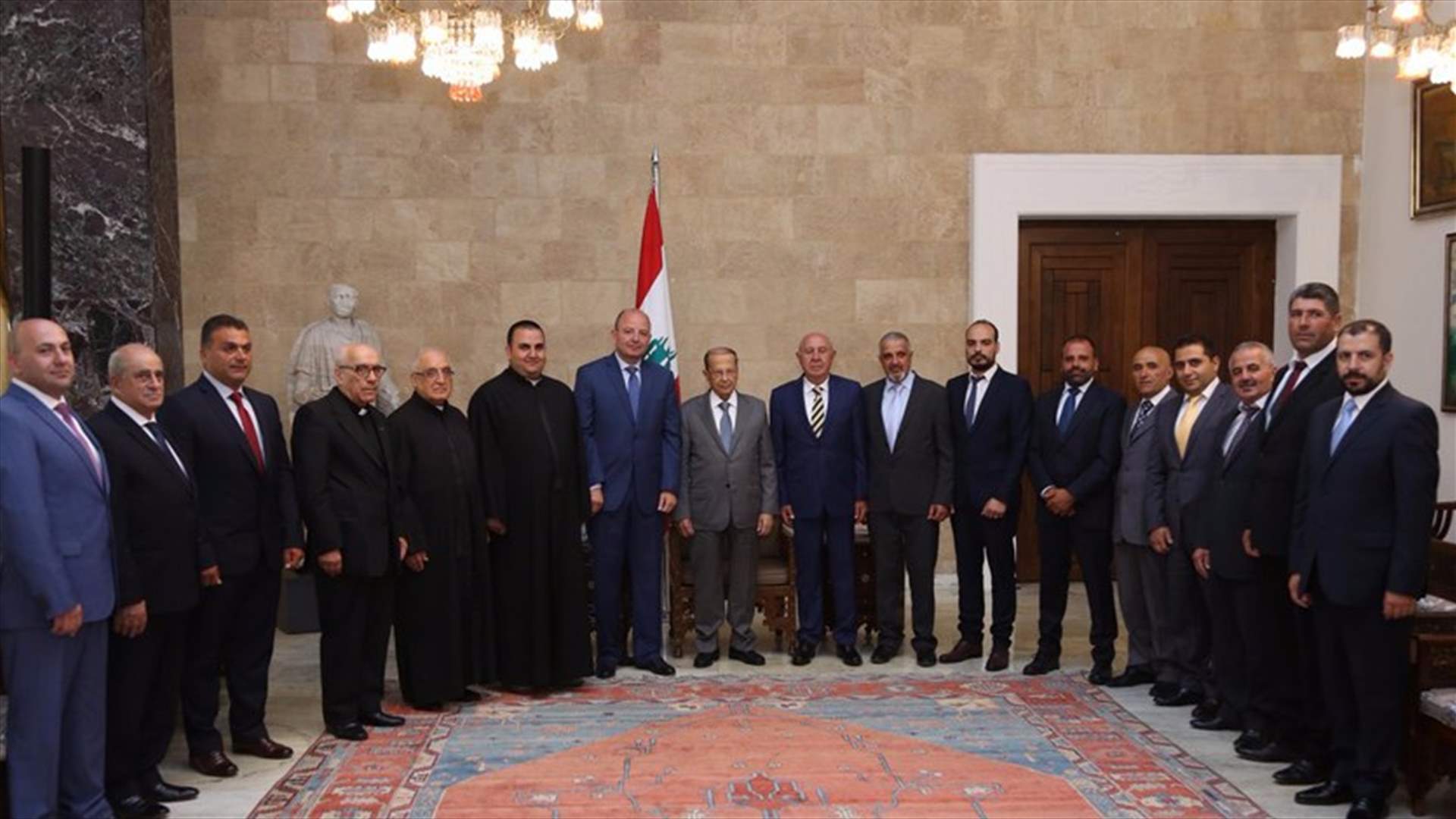الرئيس عون: نعمل على تنفيذ المشاريع الإنمائية في كل بلدات كسروان