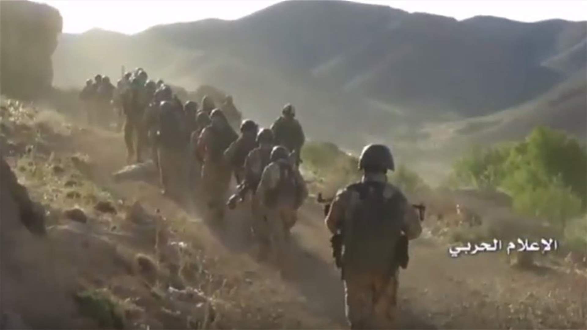 مشاهد من تقدم حزب الله في الجرود قبل وقف اطلاق النار