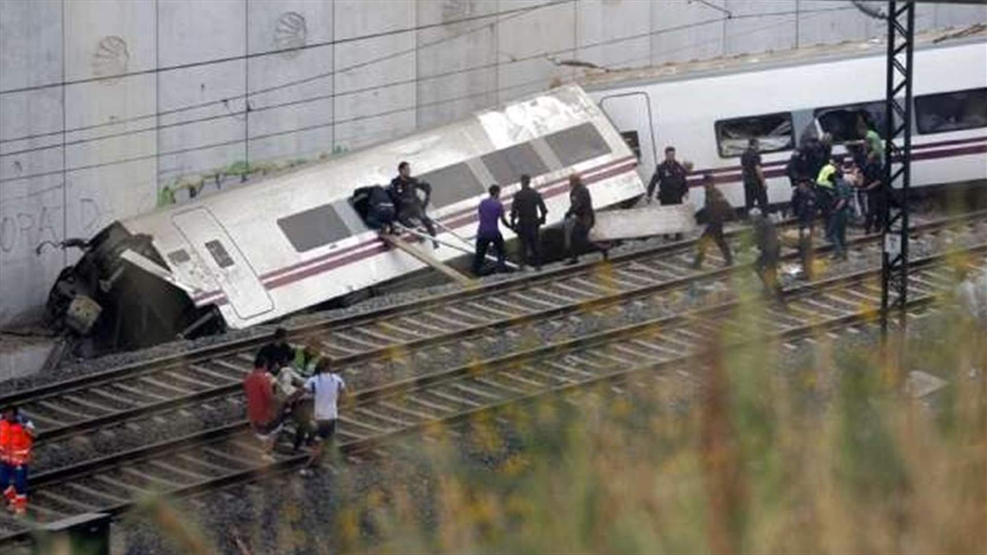 جرحى في حادث قطار ببرشلونة...