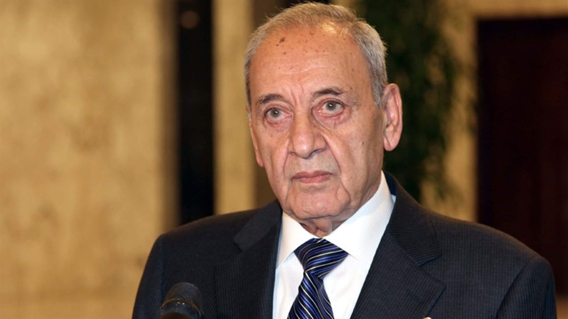 بري: الوحدة الفلسطينية هي السلاح الأمضى في وجه إسرائيل