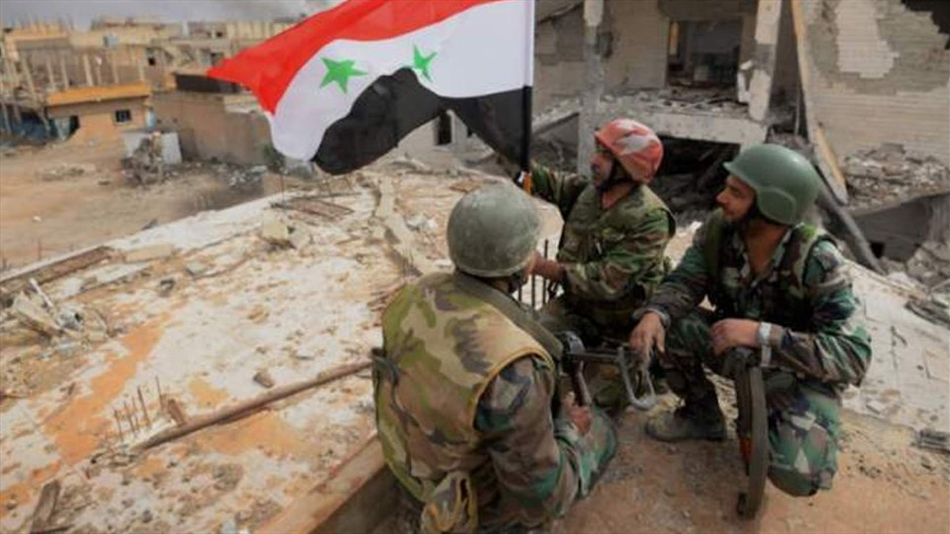 الجيش السوري...على أطراف مدينة السخنة