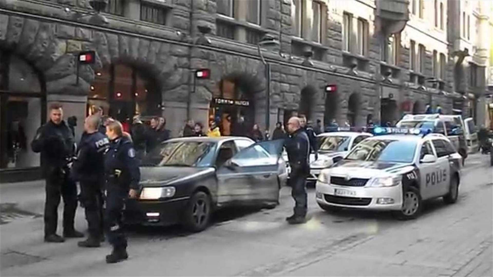 Man drives vehicle into crowd in Helsinki, one dead - police