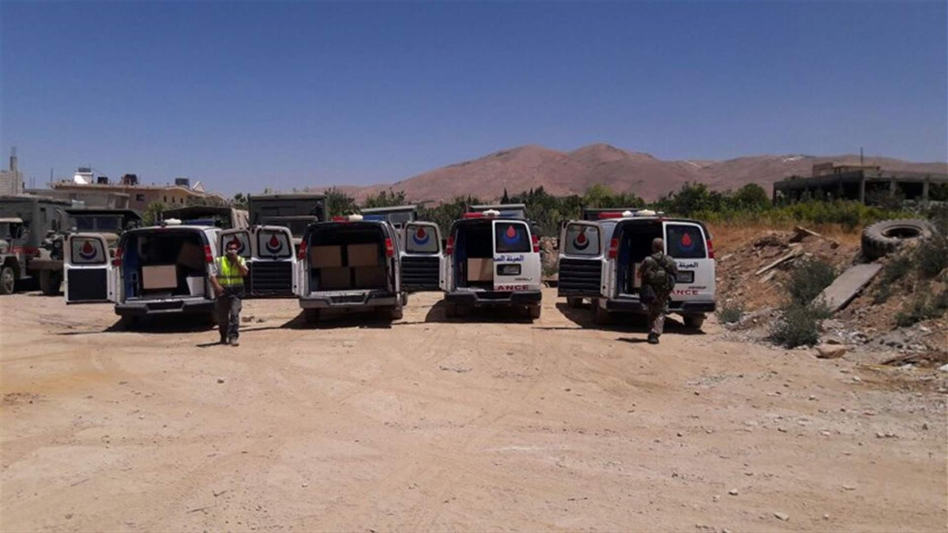 بالصور- نقل جثث مسلحي النصرة الى مستشفى البتول... تمهيدا لعملية التبادل