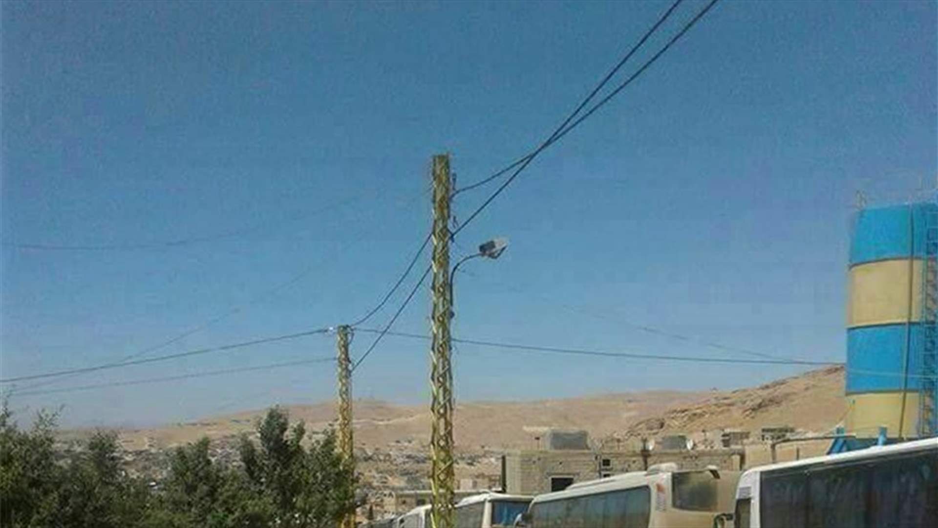 هذا ما تقوم باحراقه جبهة النصرة ...