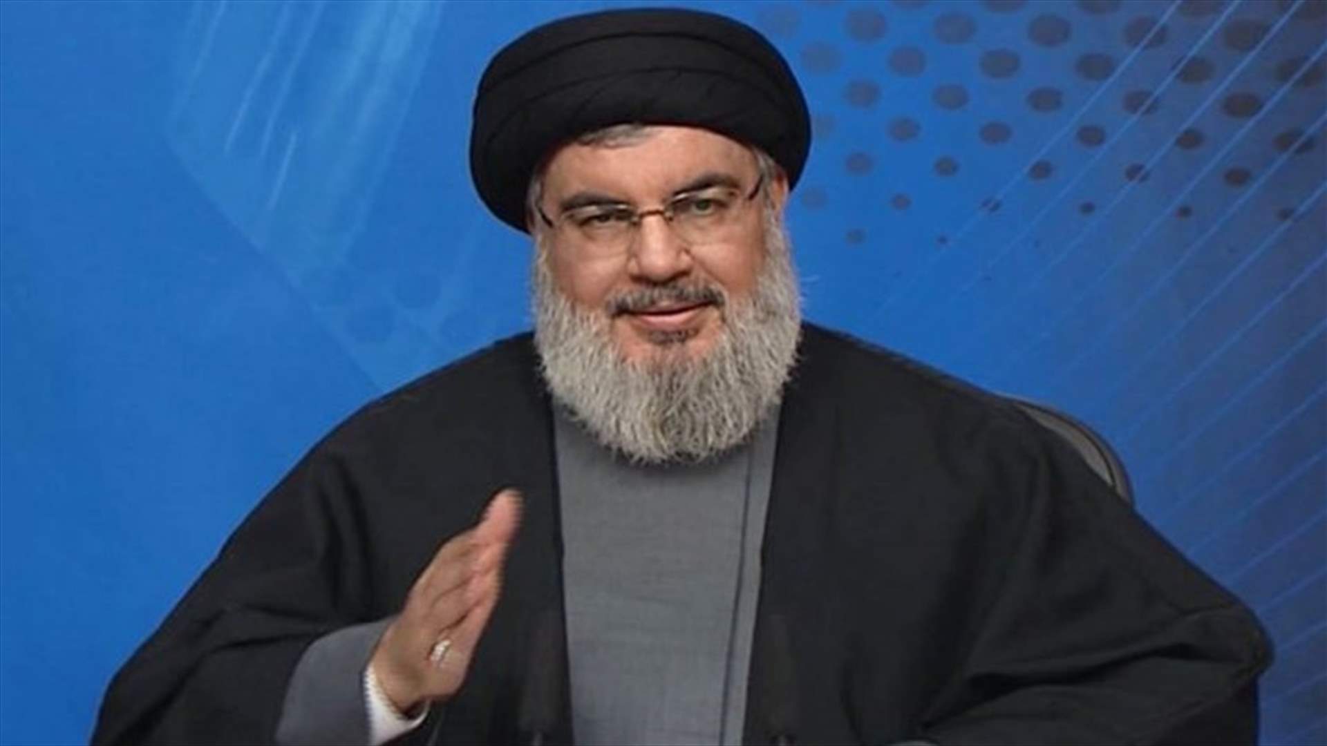 Nasrallah to deliver a speech on Thursday night