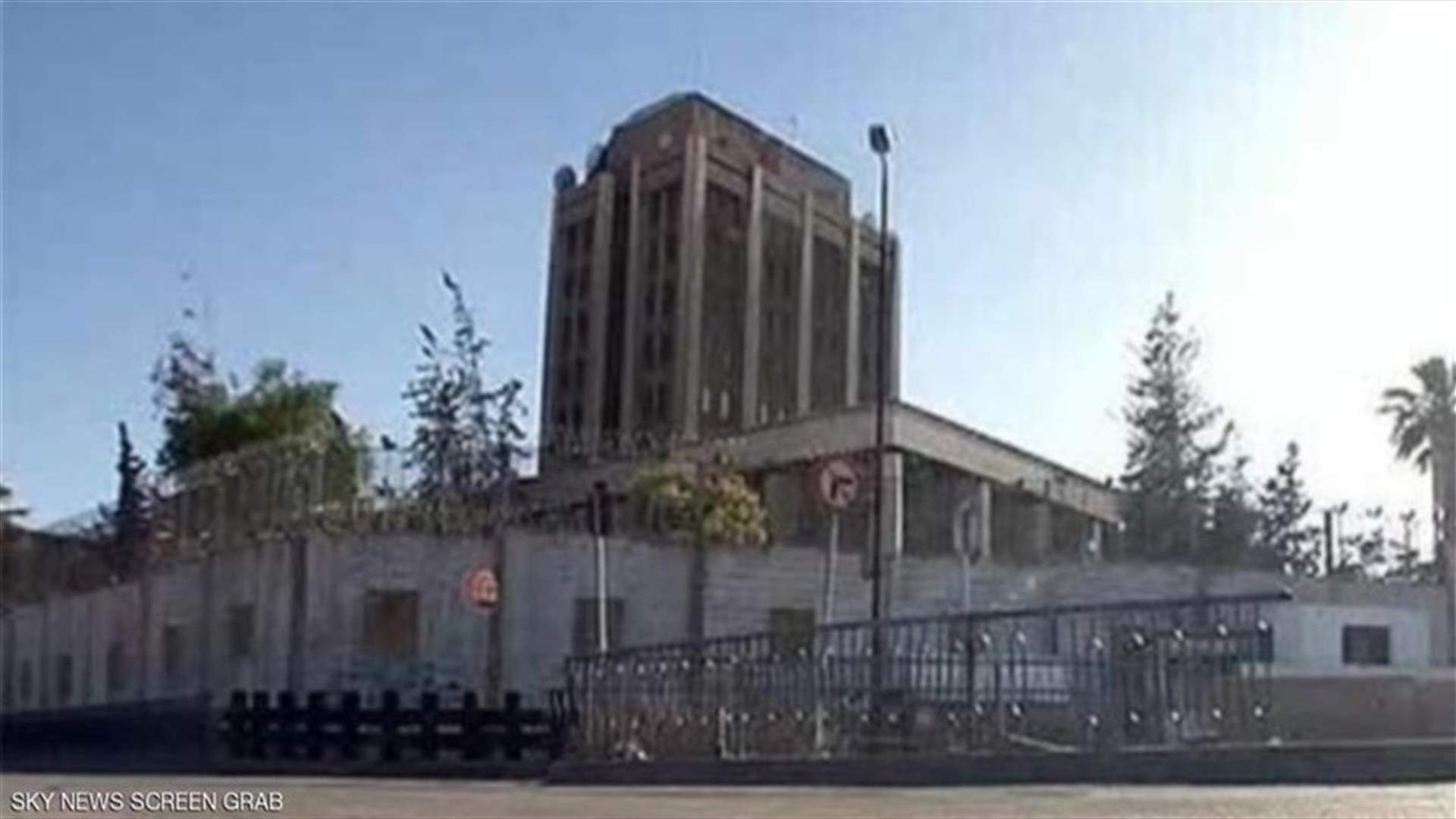 قصف يستهدف السفارة الروسية في دمشق