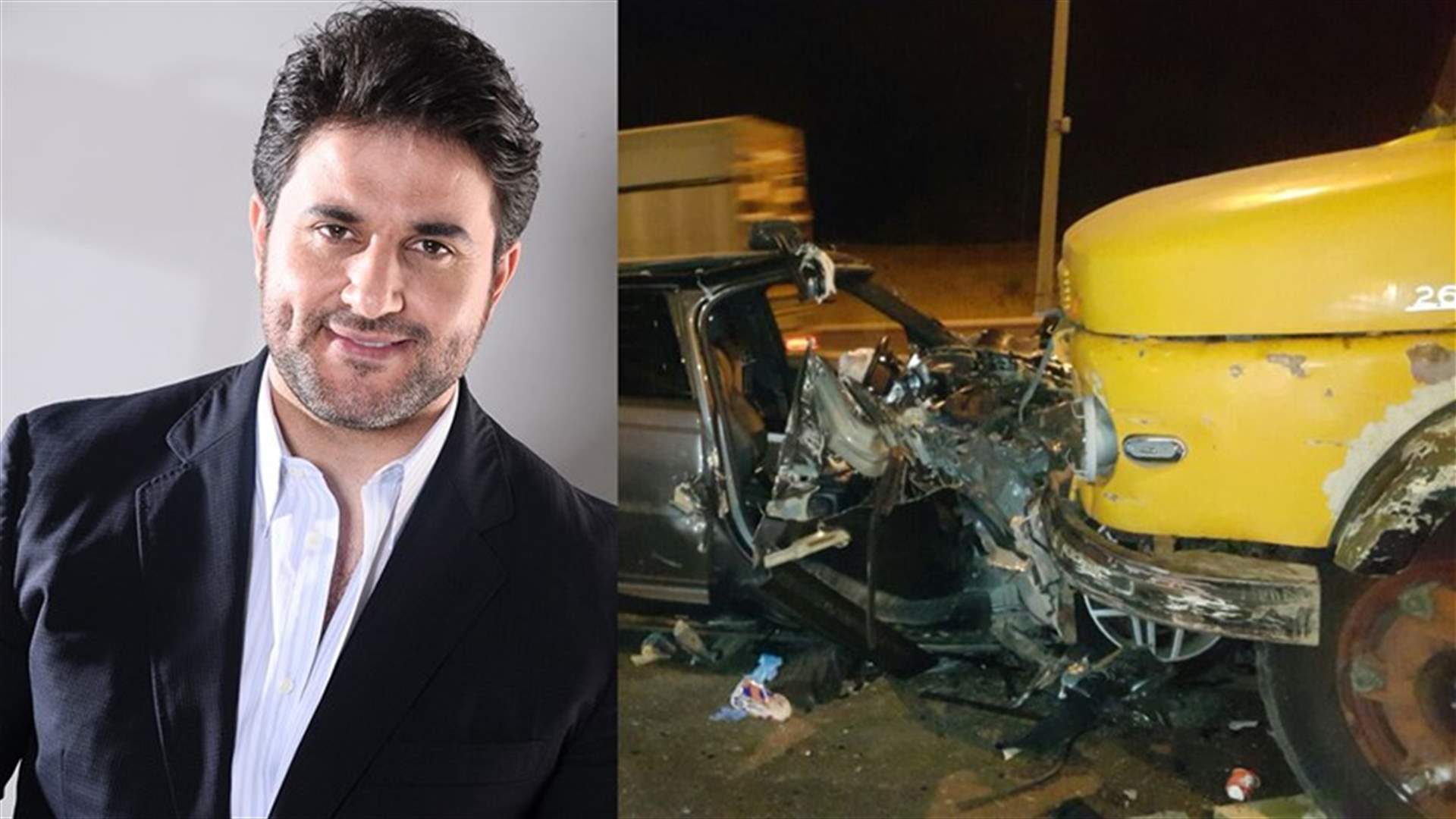 خاصّ بالفيديو – هذا ما فعله ملحم زين بعد الحادث المروع!