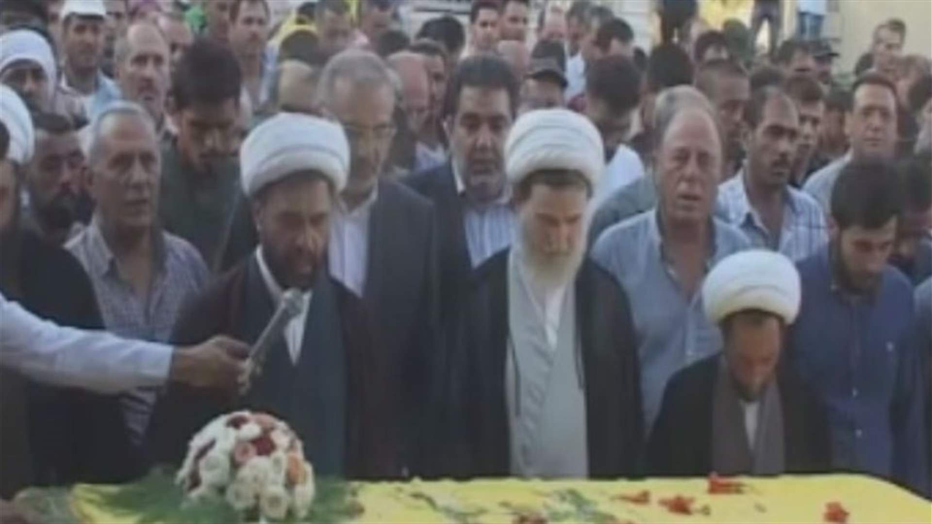 حزب الله يشيع شهيده مهدي جعفر
