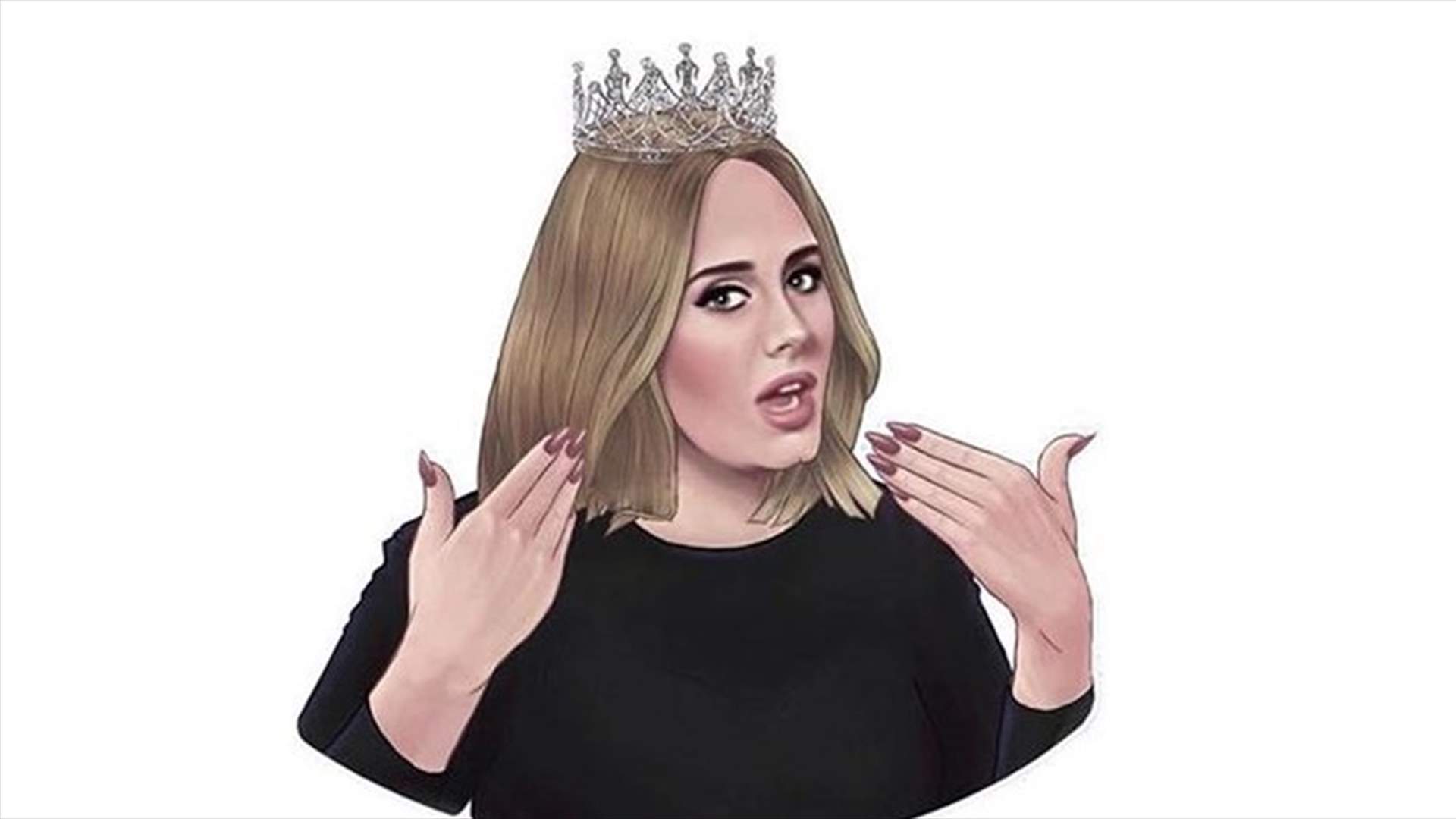 هل افتضح أمر عديلة في حفل إليسا؟