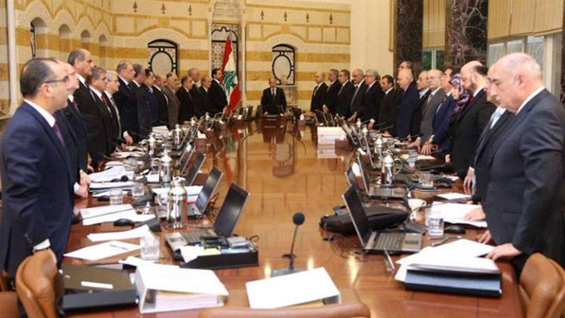 جلسة جديدة لمجلس الوزراء بانتظار عودة الحريري