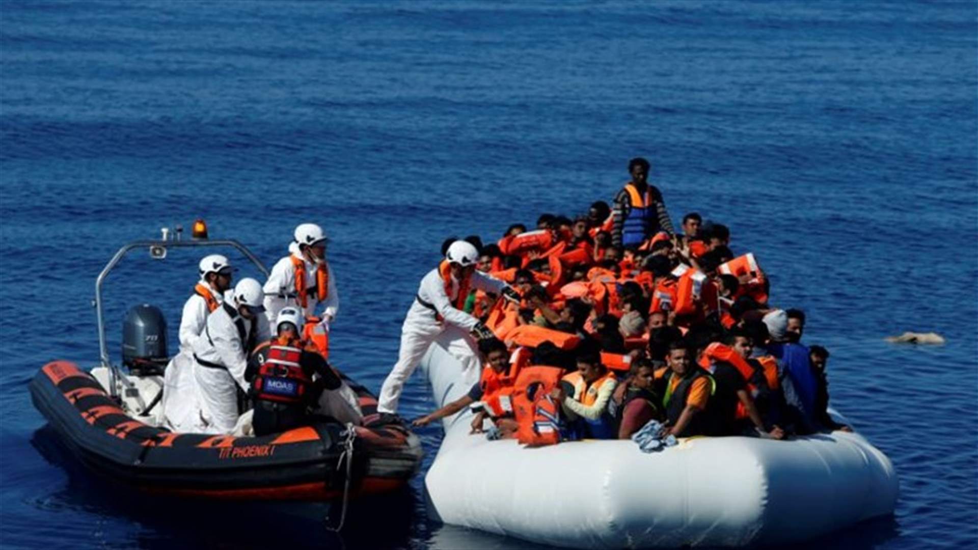 Migrant rescue boat goes to aid of anti-migrant vessel in Mediterranean