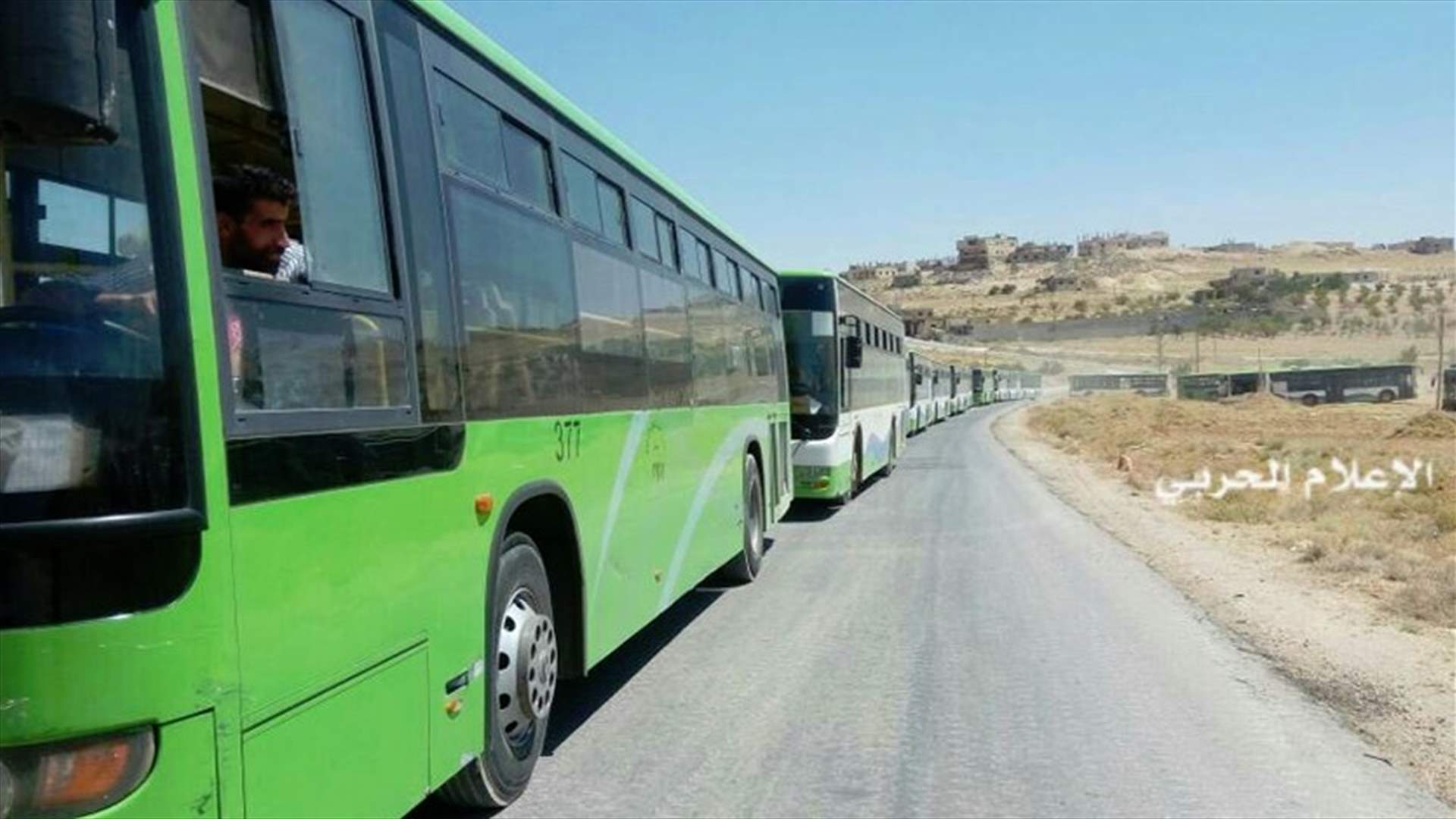 خروج مسلحي سرايا أهل الشام باتجاه الرحيبة... اليوم