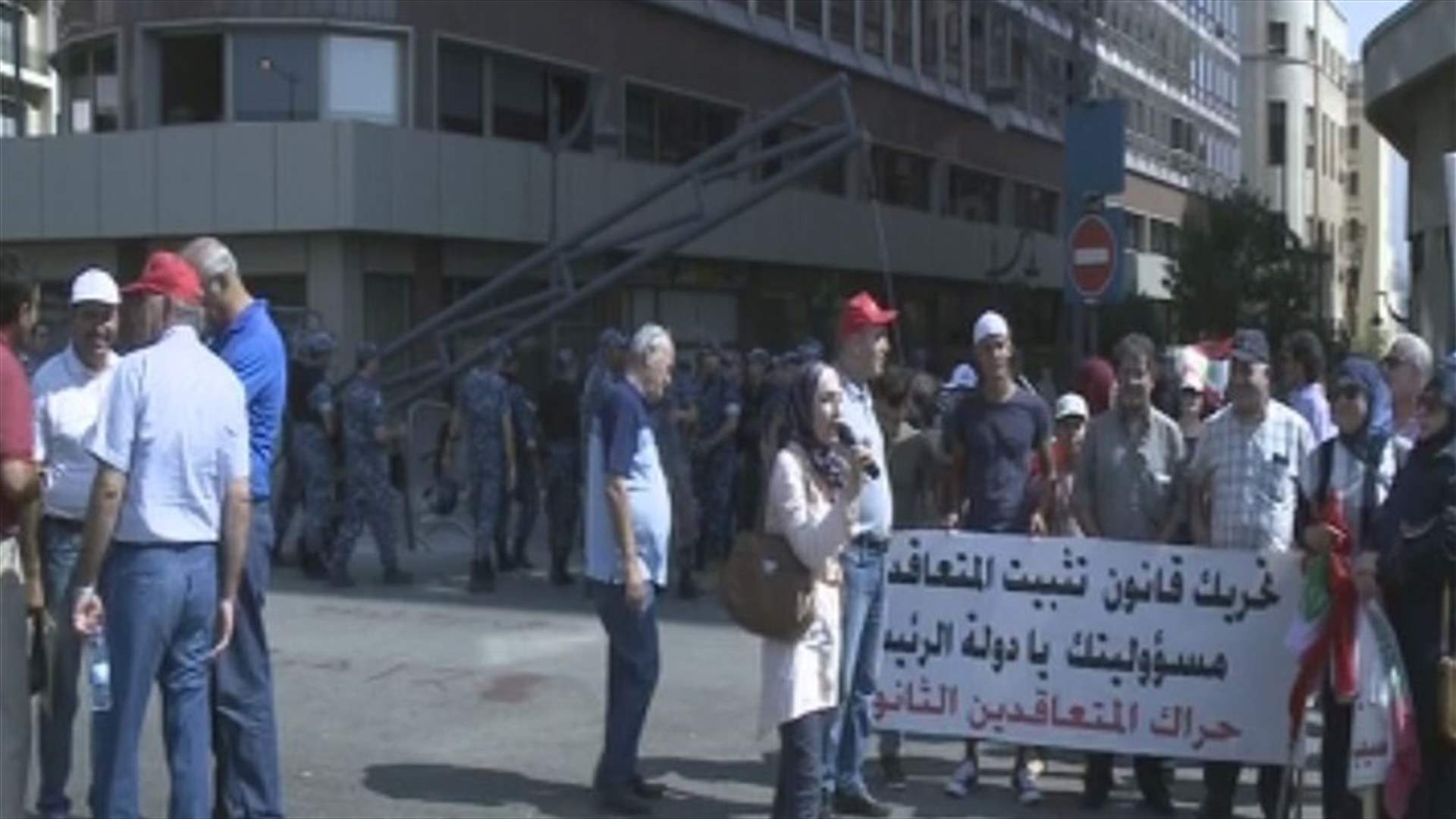 هذا ما تشهده اليوم ساحة رياض الصلح...