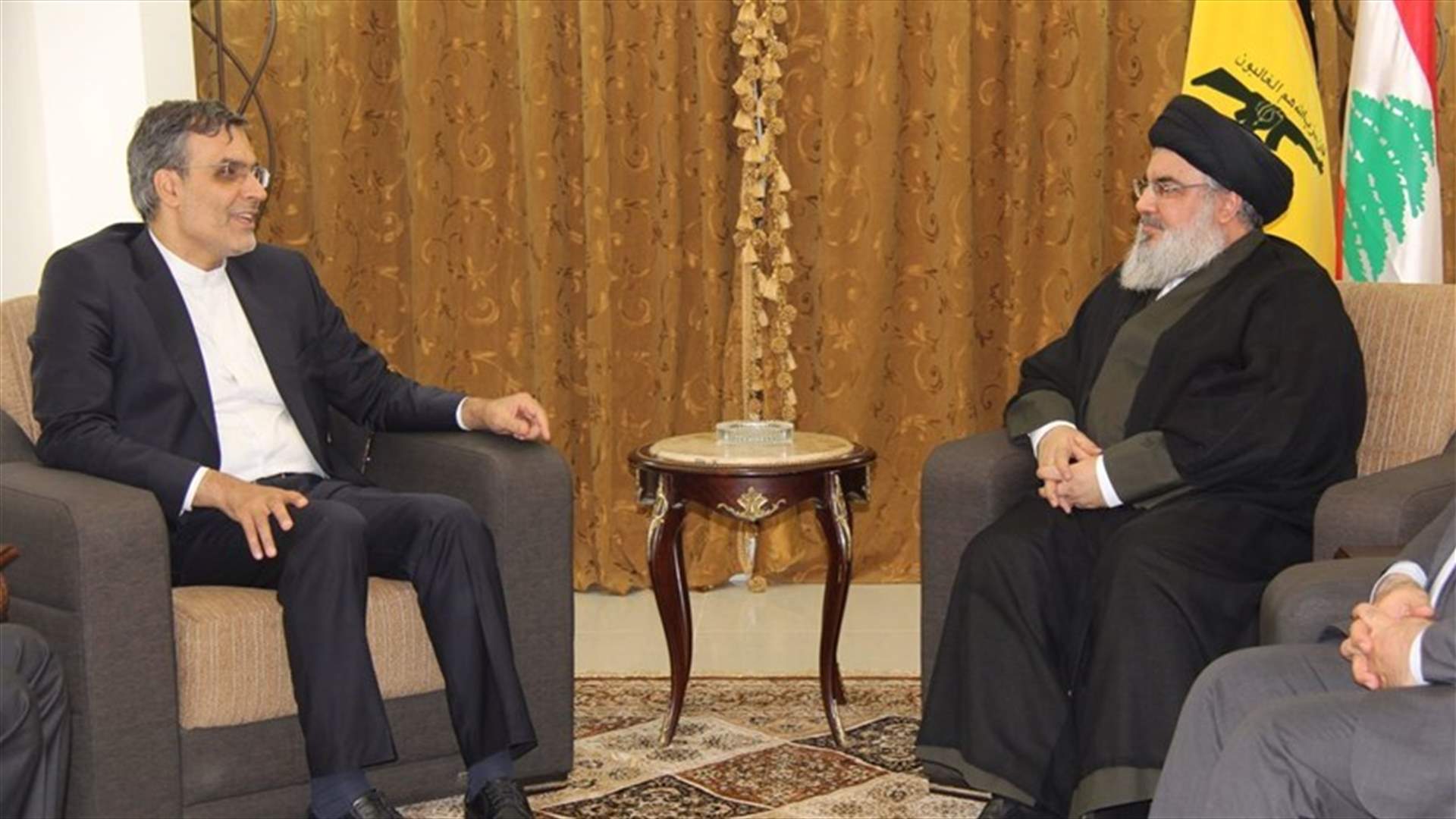 Nasrallah meets with Iranian diplomat Ansari