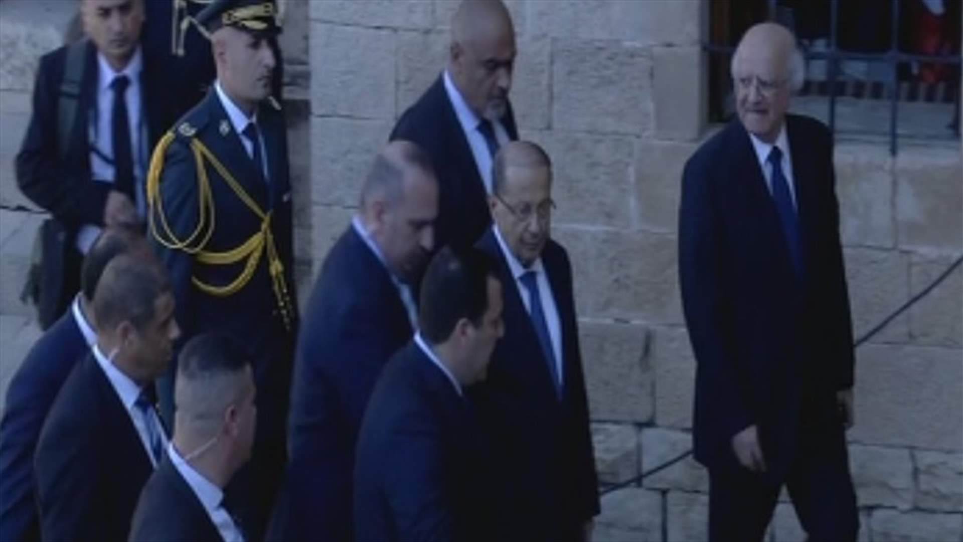 REPORT: President Aoun moves to Beitddine, chairs Cabinet session