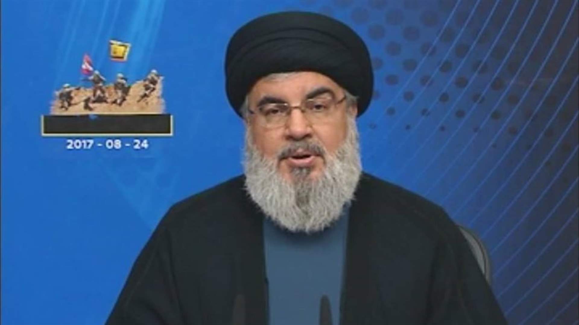 Nasrallah: Any settlement with ISIS will include the revealing of abducted troops fate