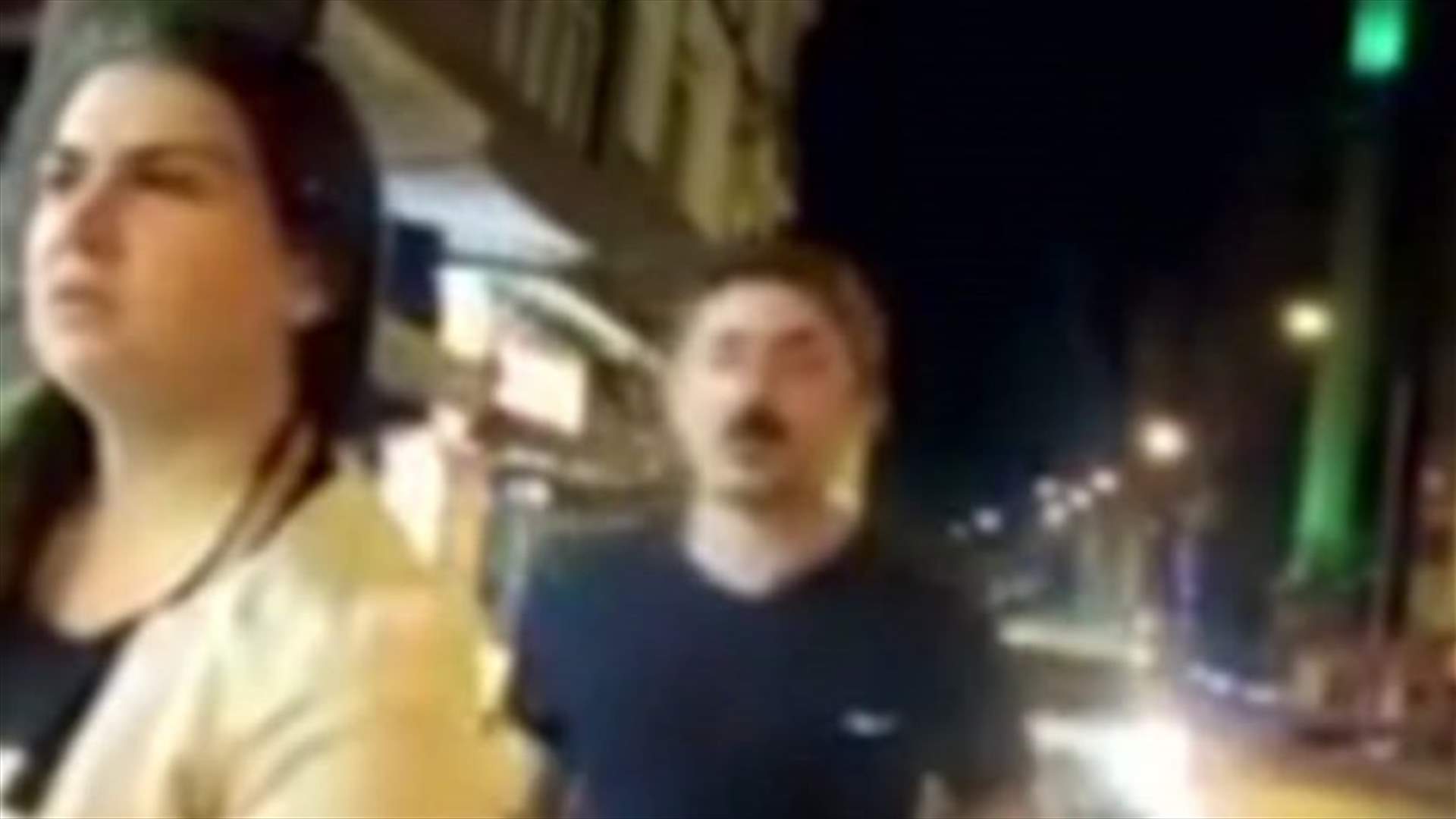 فيديو صادم... وثق تعرضه لحادث وهو يتناول العشاء مع زوجته