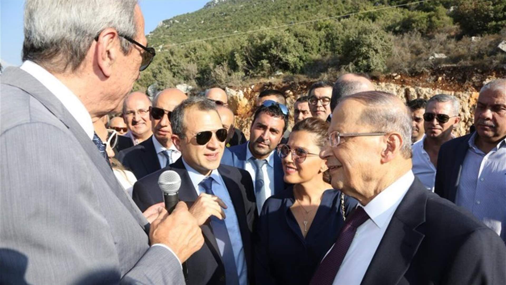 President Aoun kicks off tour across Batroun district