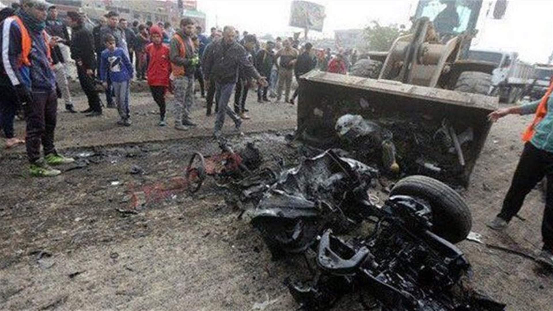 Car bomb kills eight at Baghdad market - medics