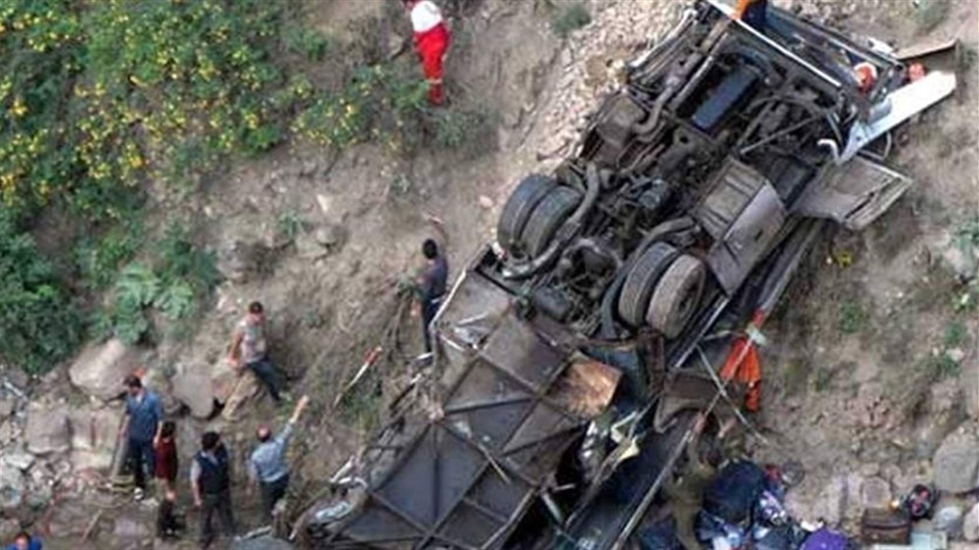 12 قتيلا بينهم 11 تلميذة في حادث سير في ايران