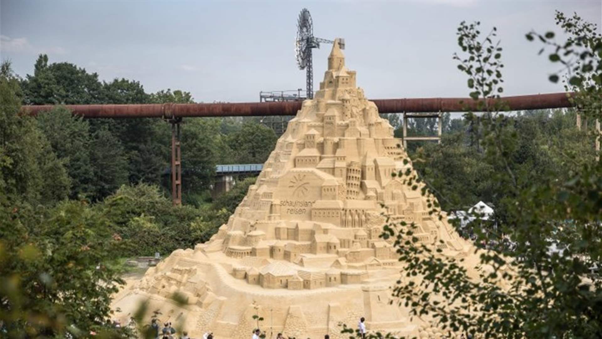 World's Highest Sandcastle Built In German City