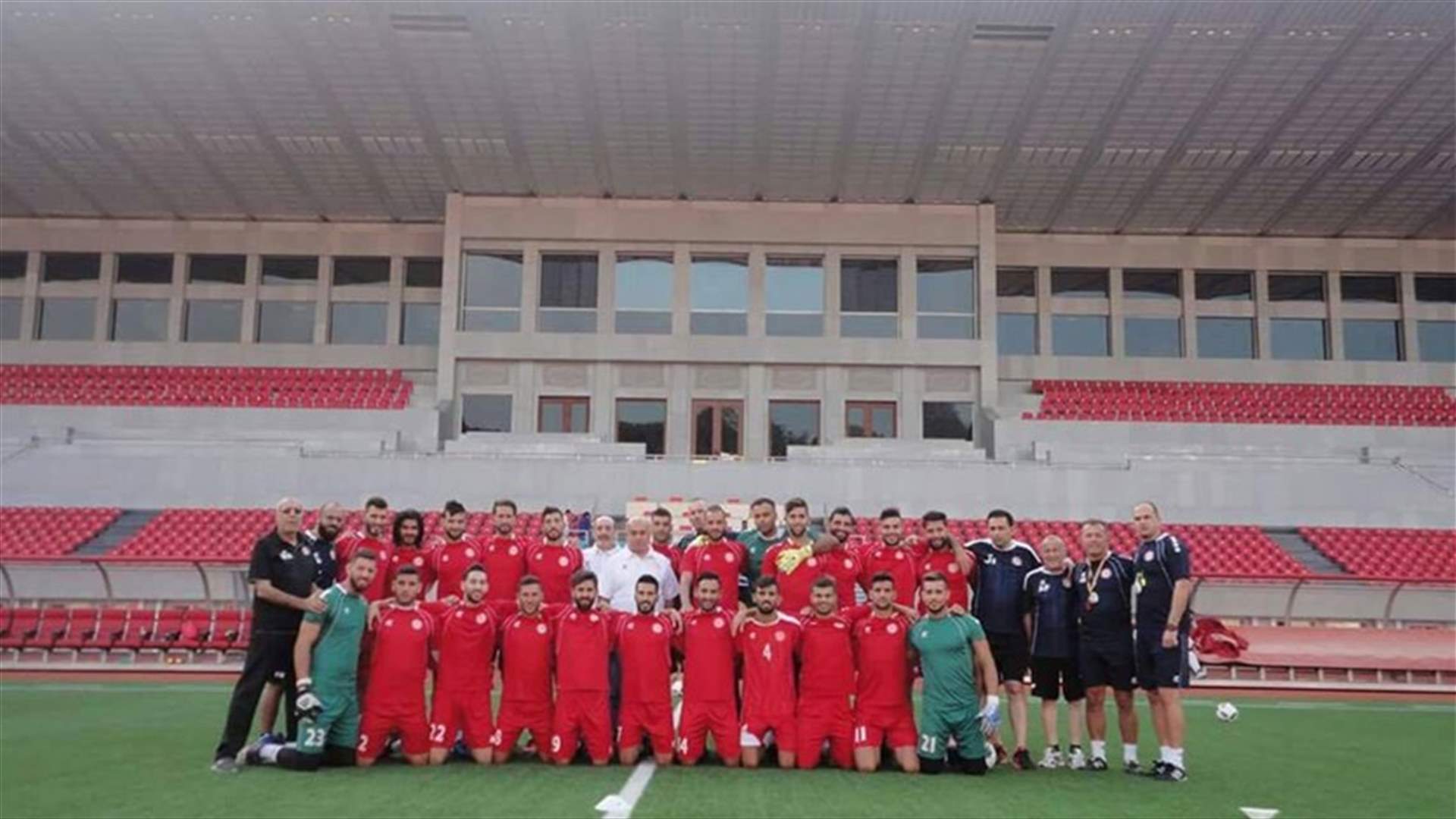 أخيراً .... منتخب لبنان لكرة القدم في كوريا الشمالية !