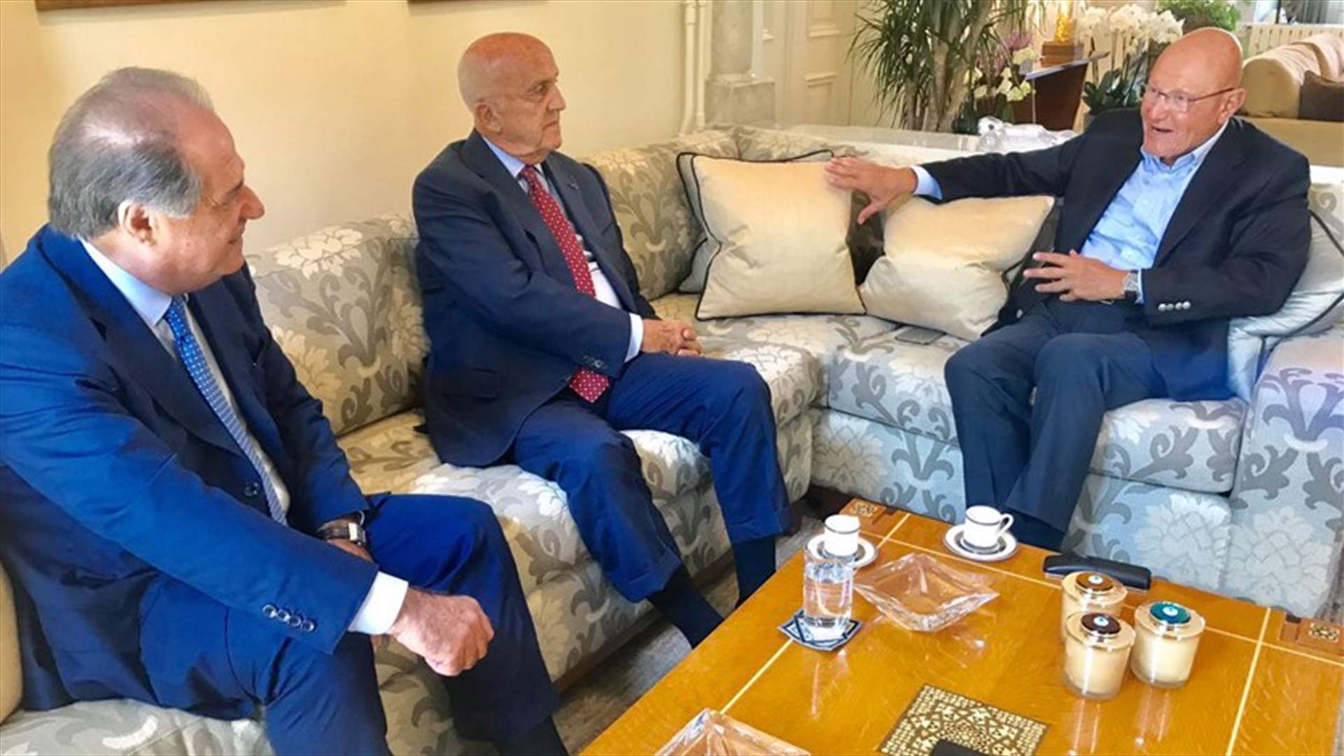 سلام استقبل مقبل وقزي في المصيطبة