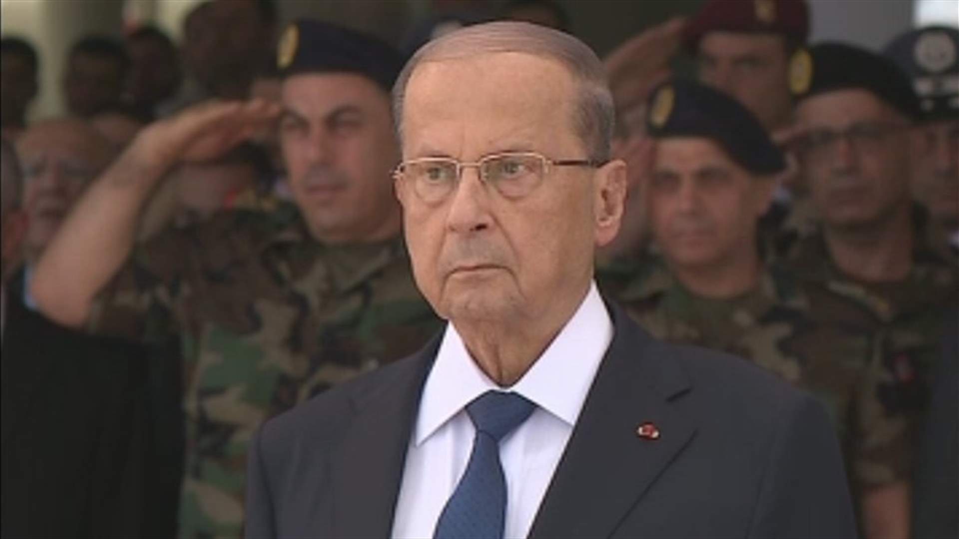 President Aoun declares fallen soldiers “honor field martyrs”