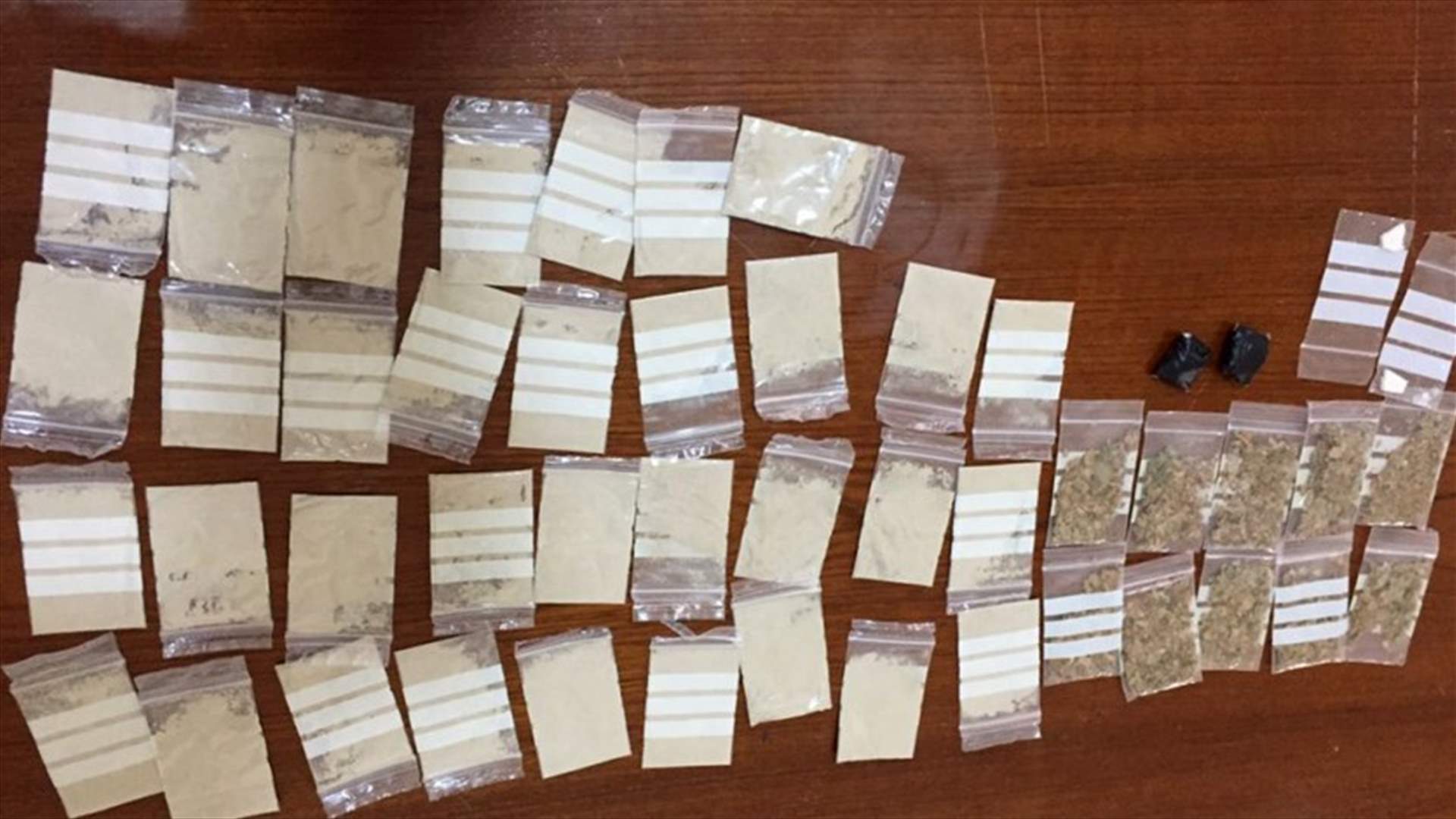 توقيف عصابة اتجار بالمخدرات بين جبيل وذوق مصبح