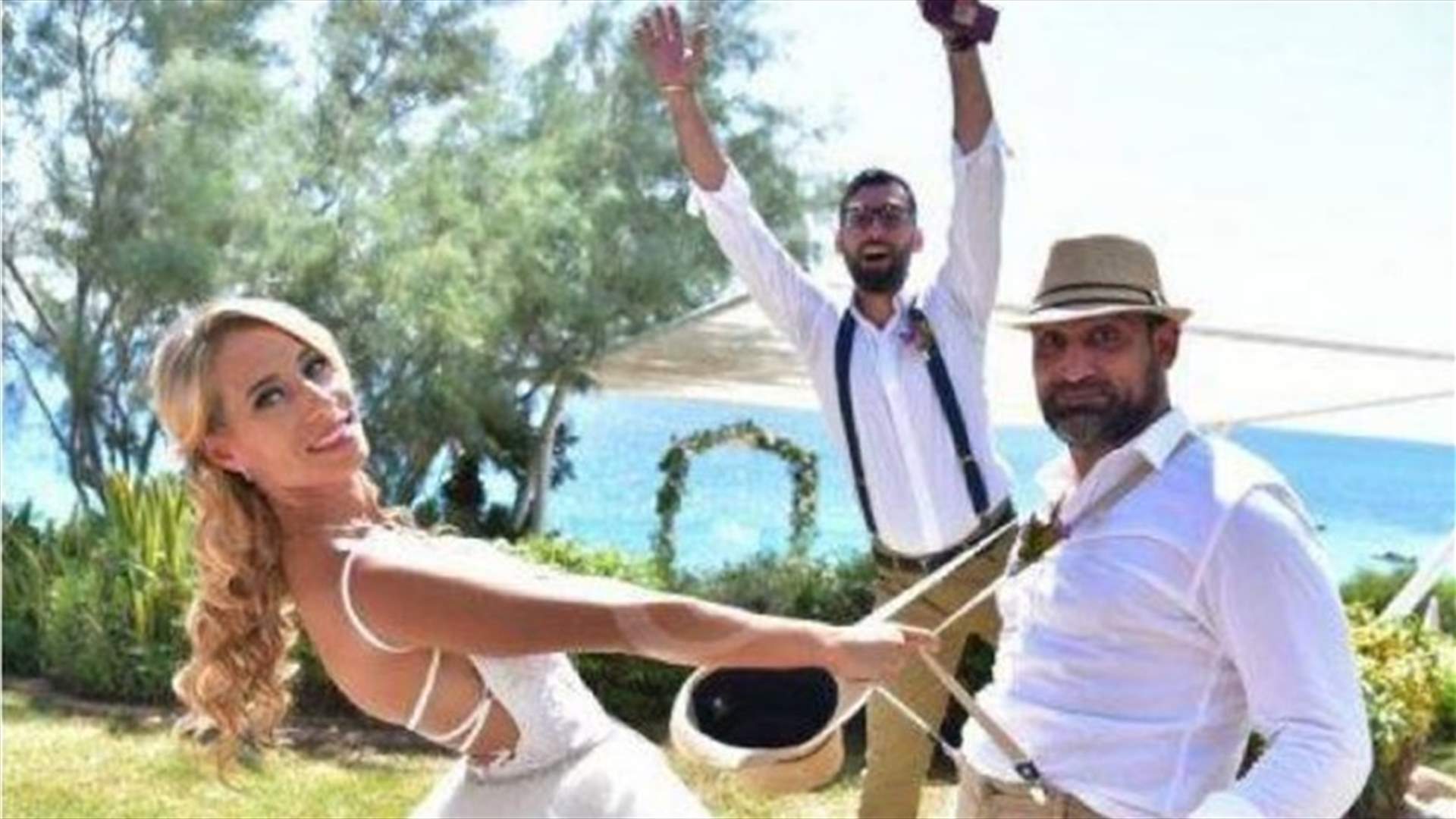 بالصور: "شاهين" نجم "الهيبة" مع عروس.. هل تزوّج في قبرص؟