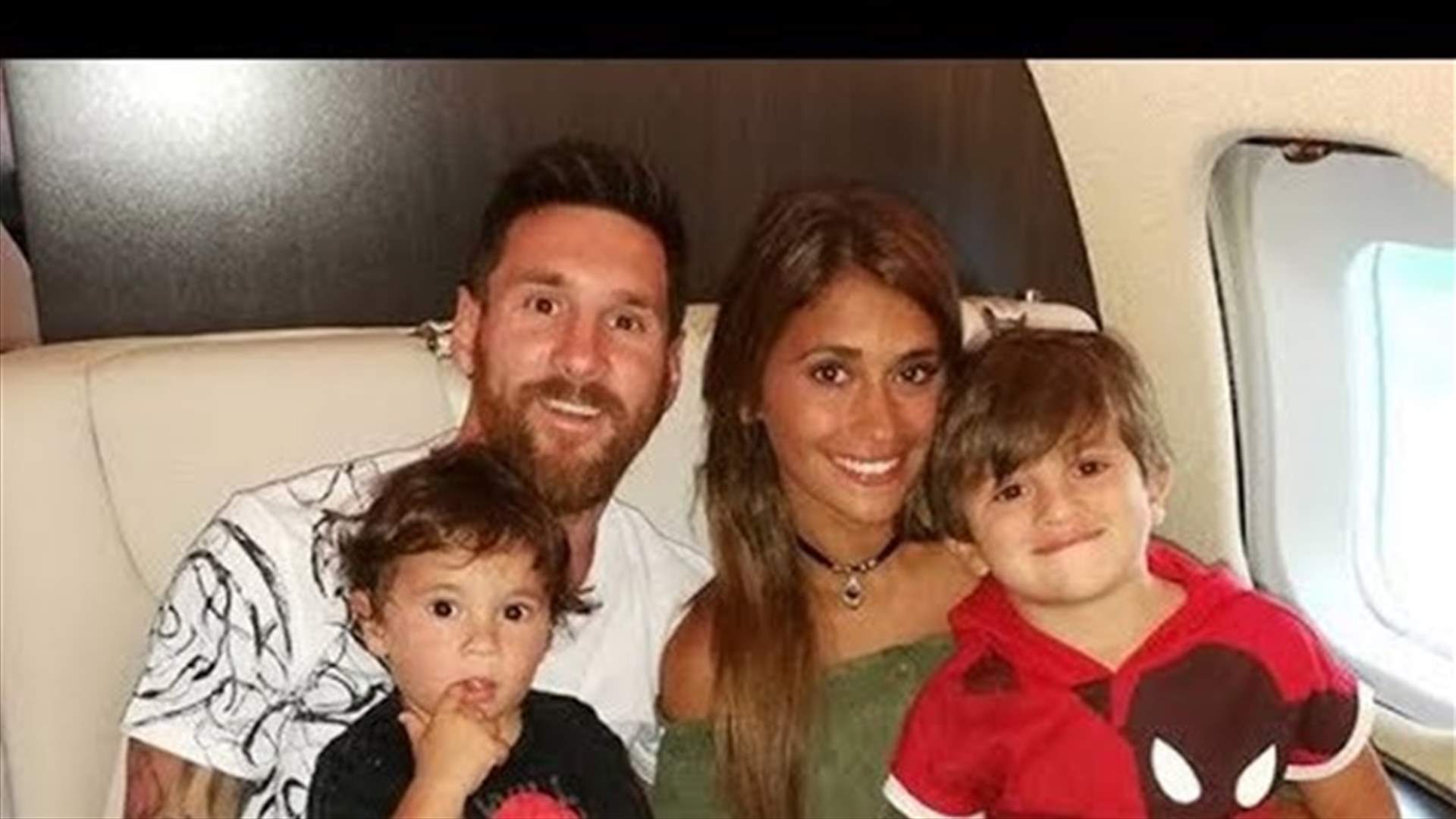 بالصور - هكذا احتفل ميسي بعيد ميلاد ابنه...