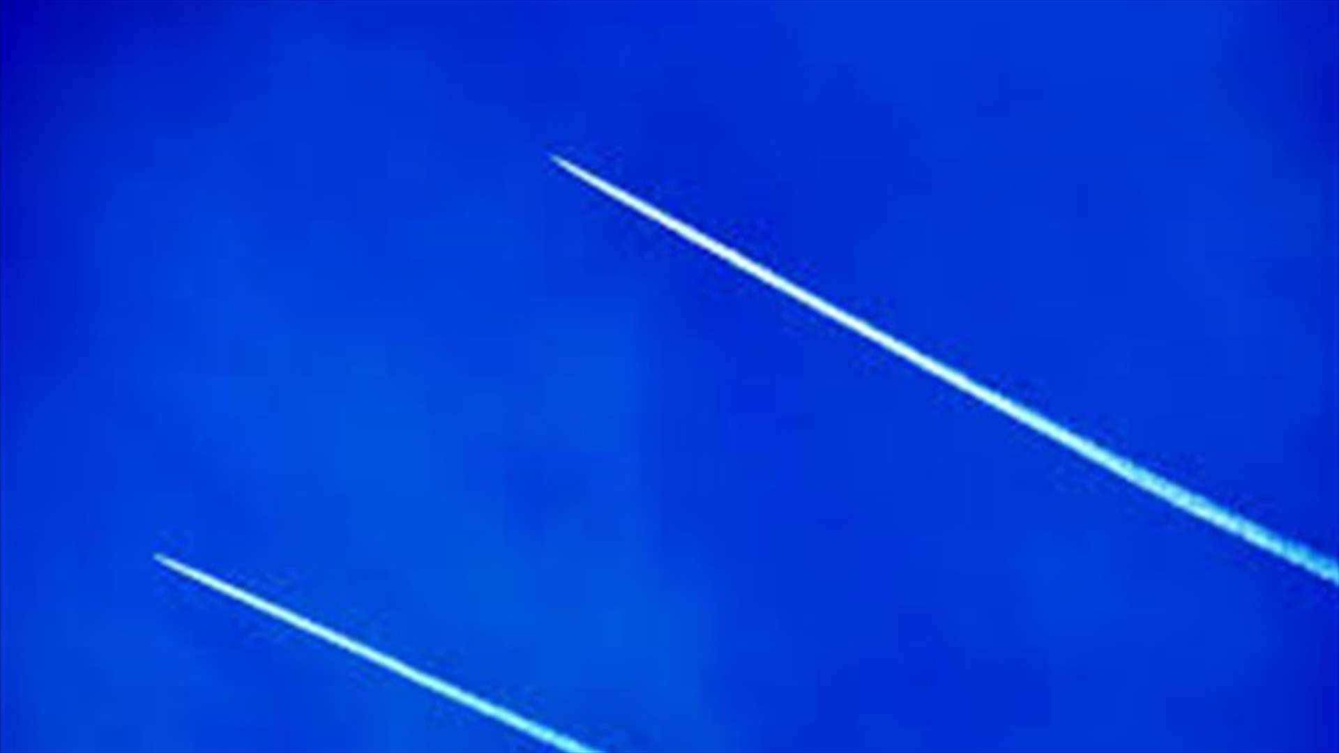 تحليق للمقاتلات الحربية الاسرائيلية في الاجواء اللبنانية...