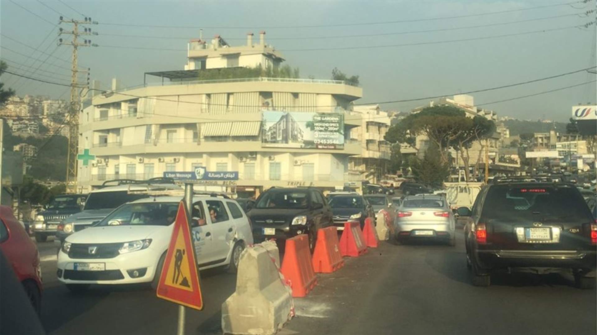 مستديرة جعيتا...معاناة يومية