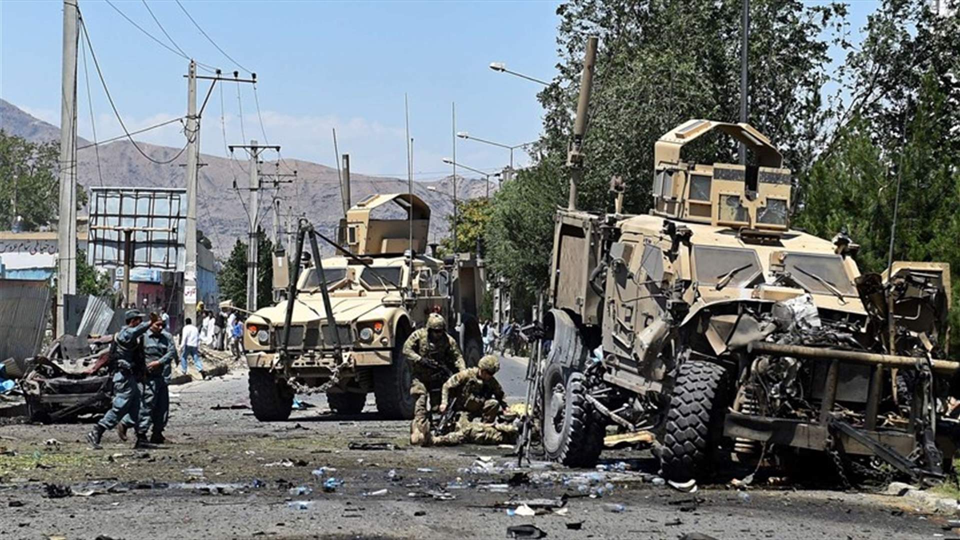 Car bomber attacks NATO patrol in Afghanistan, causing injuries
