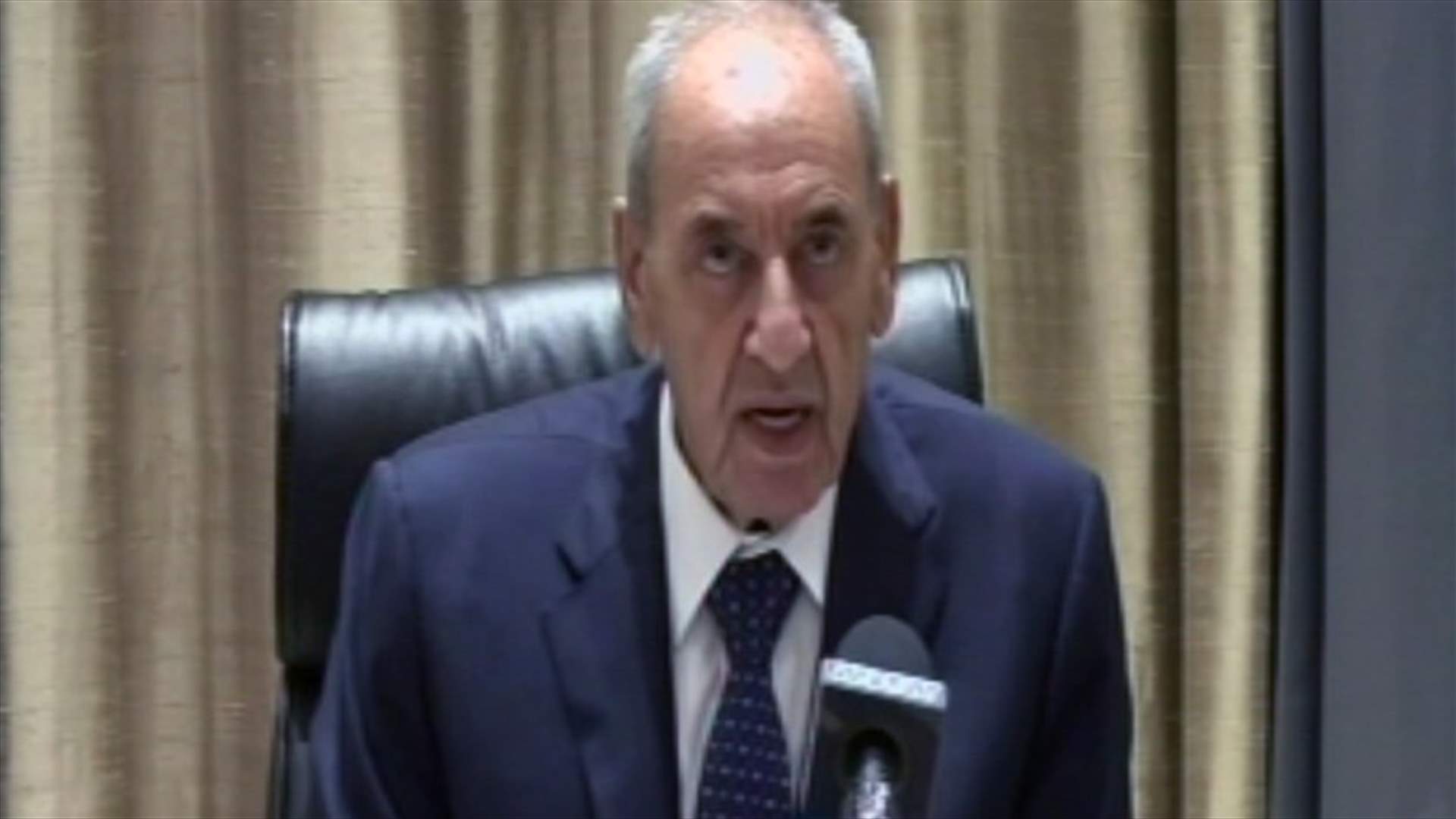 بري: قدمنا اقتراح قانون لتقصير ولاية المجلس