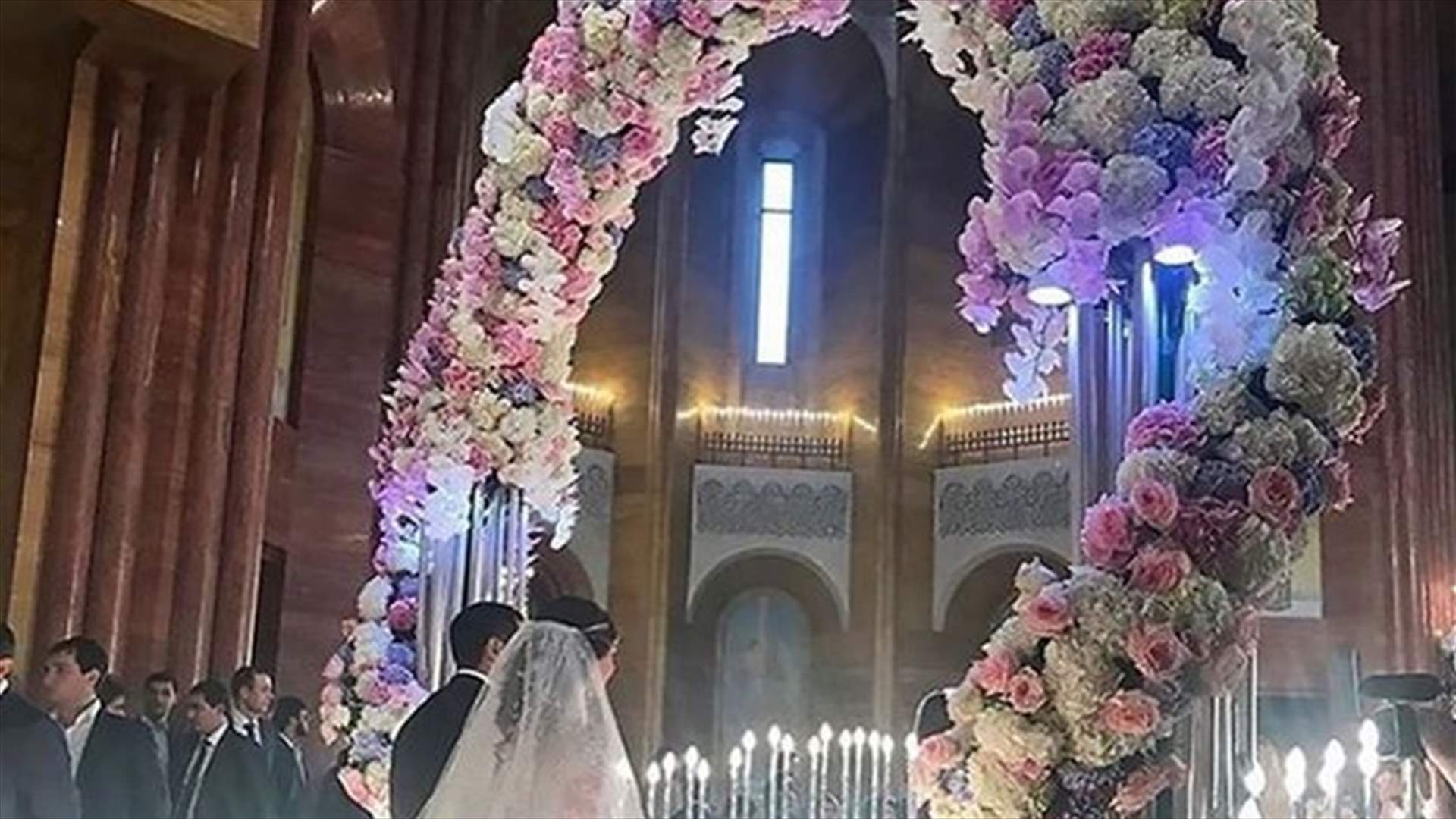بالصور - حفل زفاف أسطوري لابن أغنى رجل في أرمينيا...