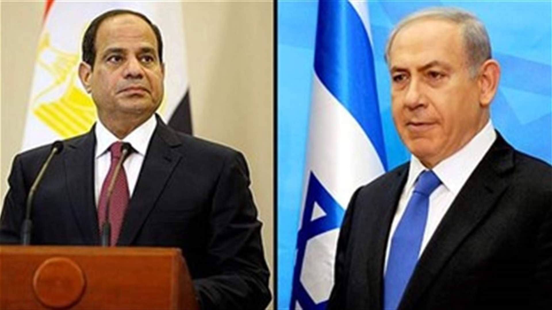 Egypt's Sisi, Israel's Netanyahu meet for first time in public