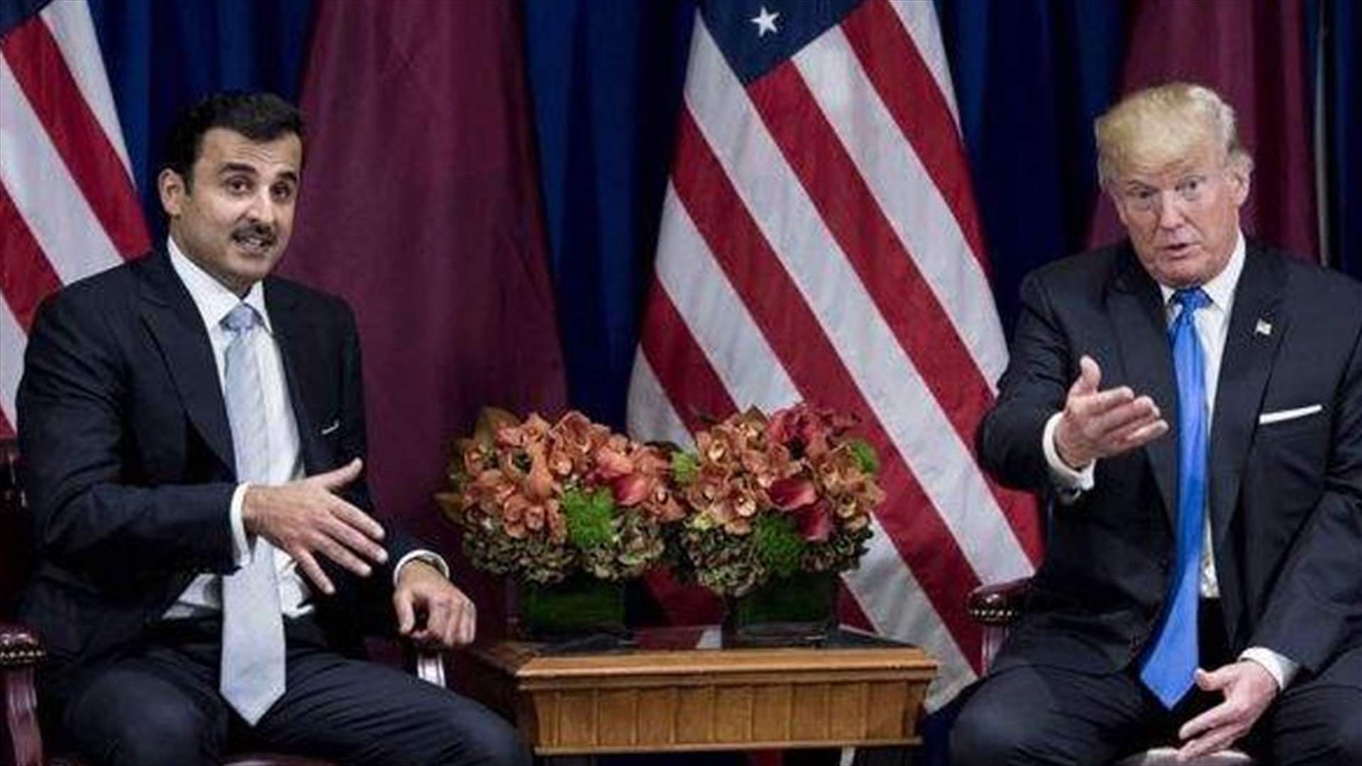 Qatar emir again urges dialogue, Trump says dispute to be resolved quickly